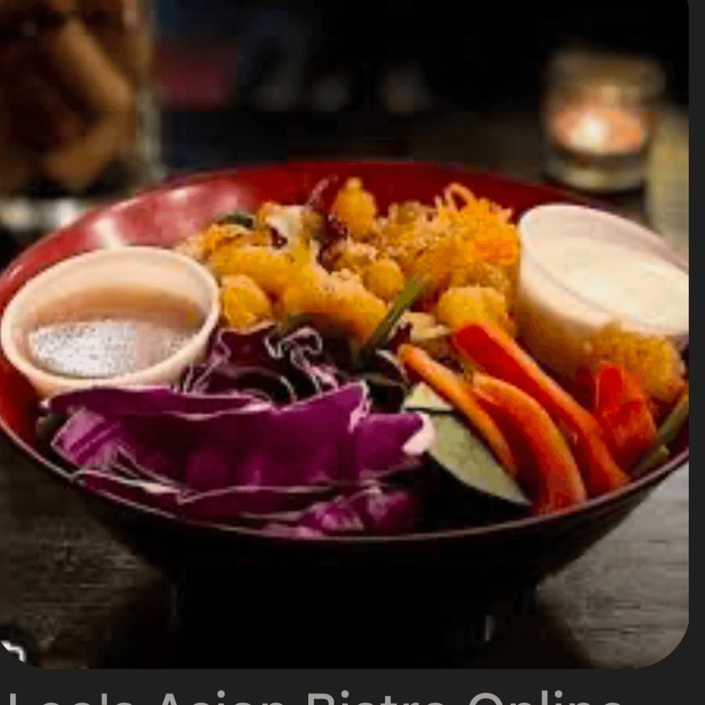 Mongolian Shrimp Salad (lunch)