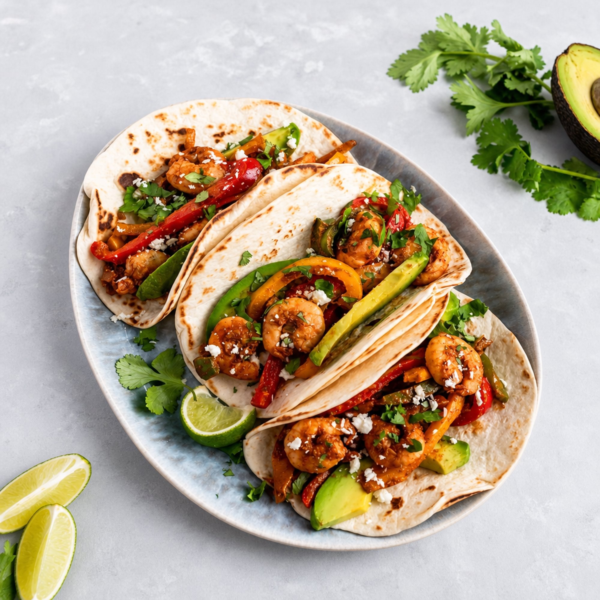 Shrimp Fajitas