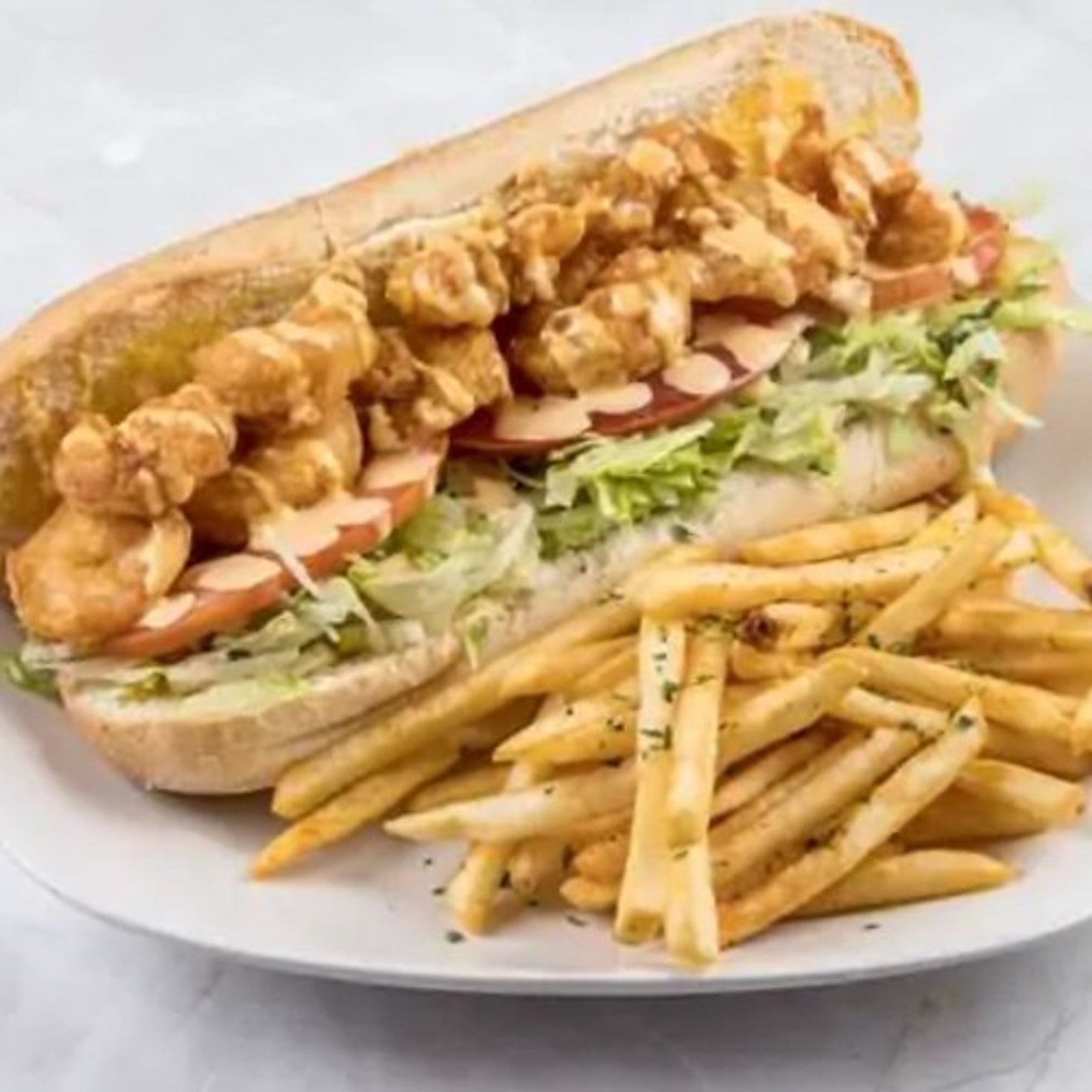 Jumbo Shrimp Po'boy
