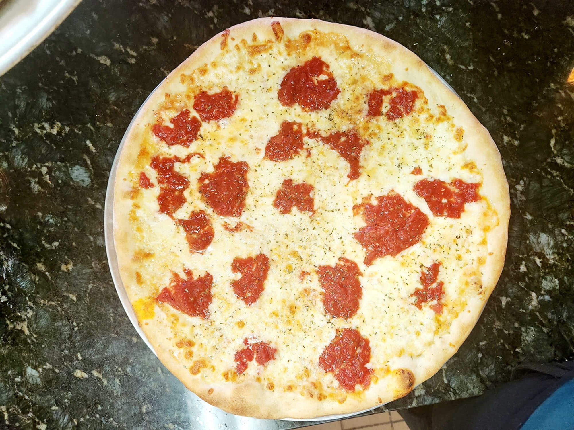 Upside Down White Pizza