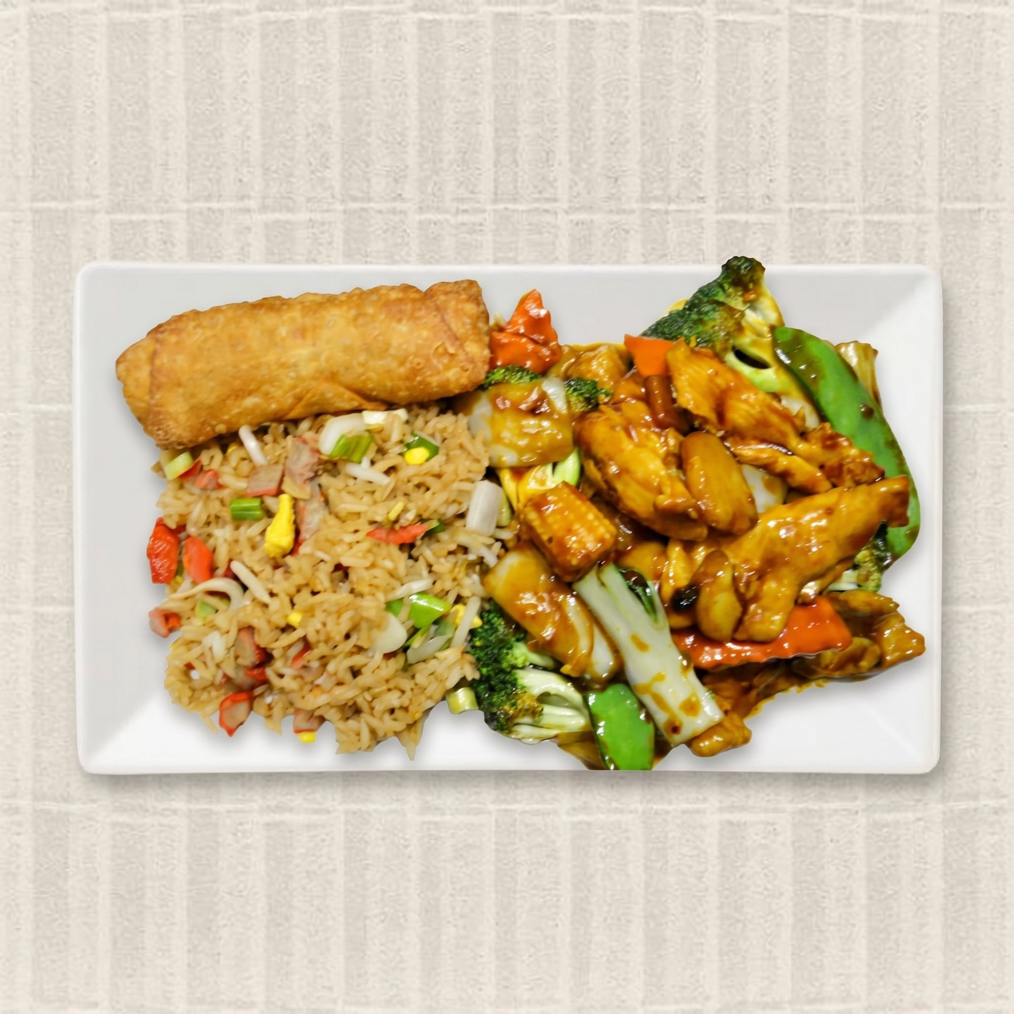 19. Szechuan Chicken Platter