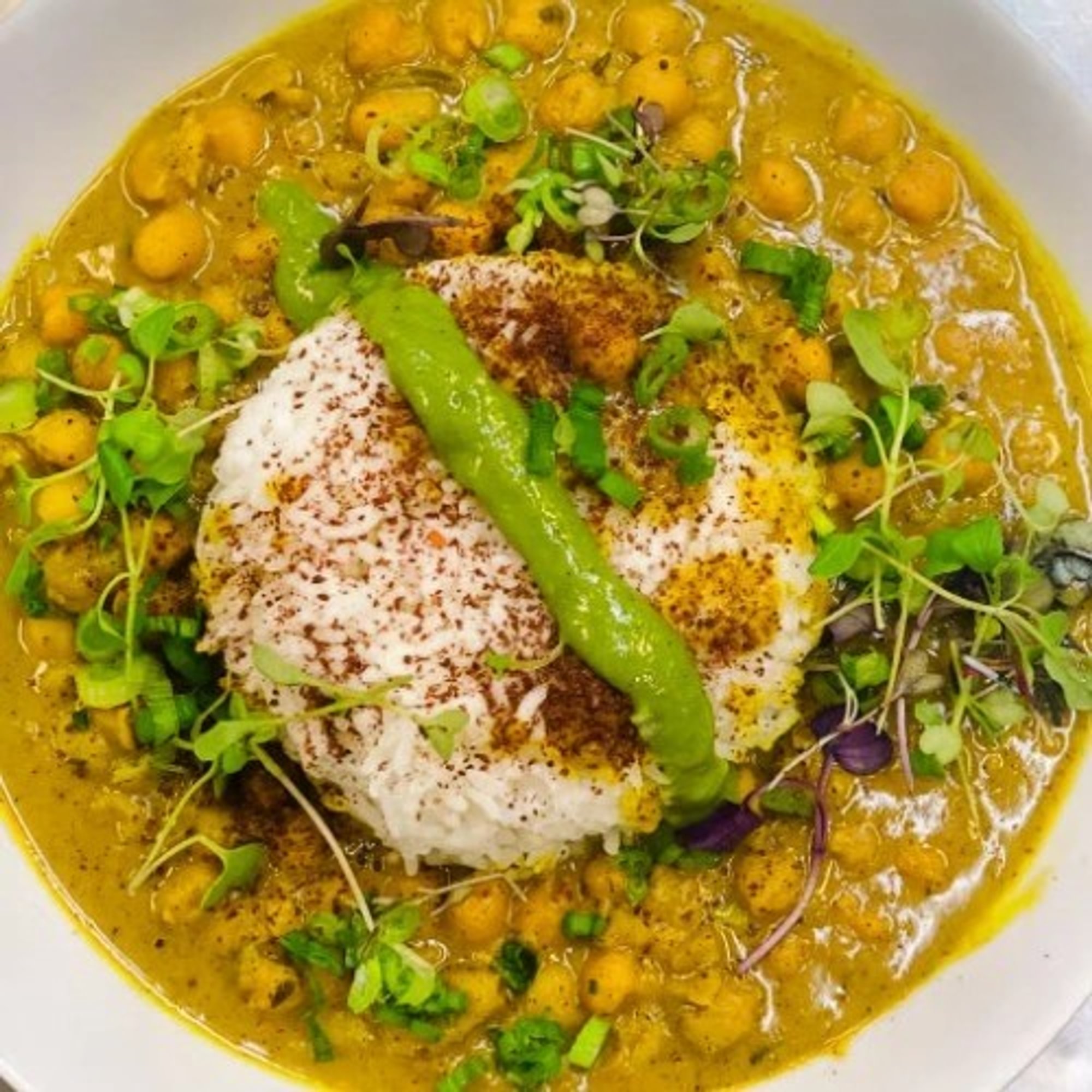Coconut Curry Chickpeas