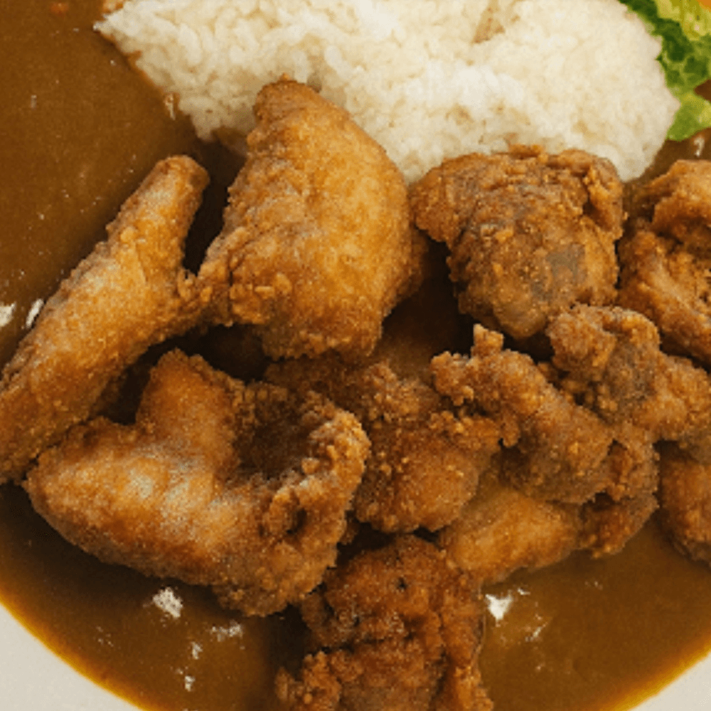Chicken Karaage Curry Rice