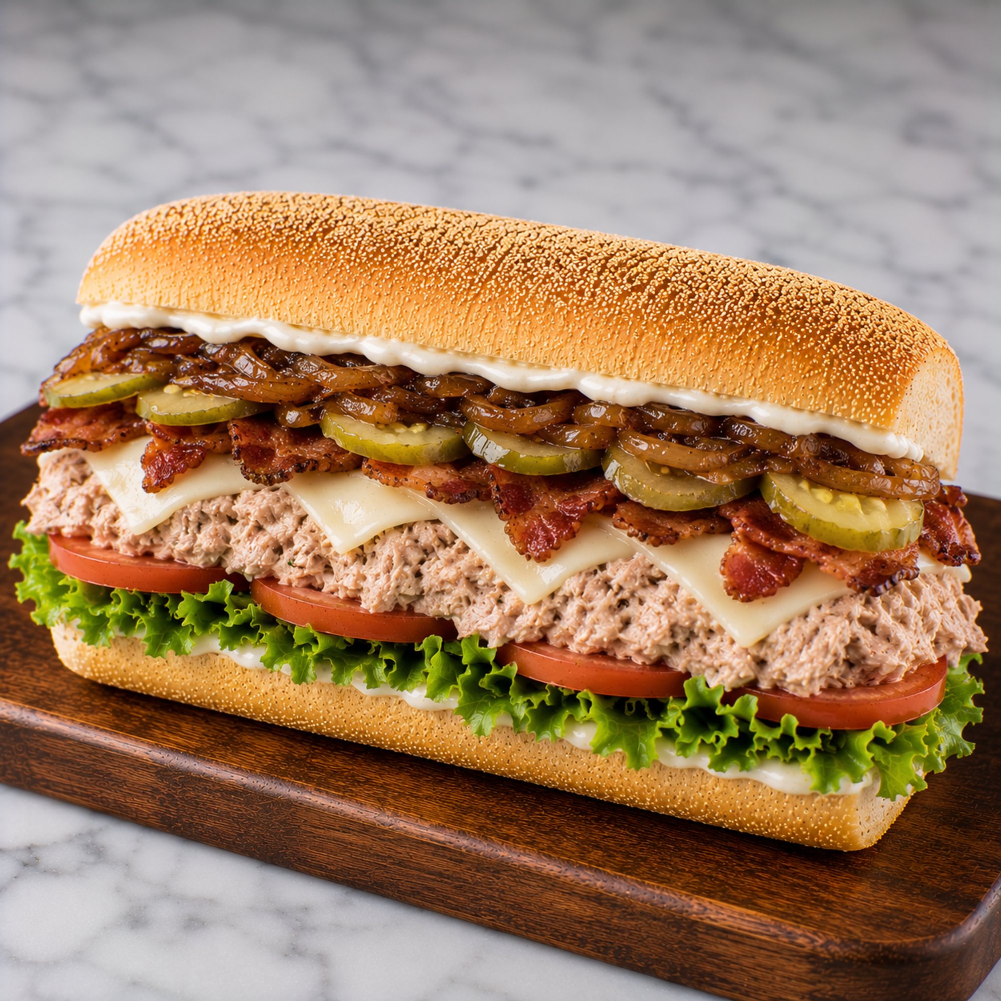 Tuna Melt Sandwich