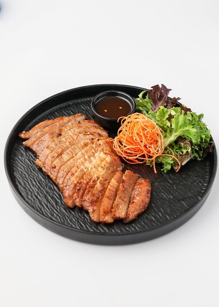 Grilled BBQ Pork Jowl