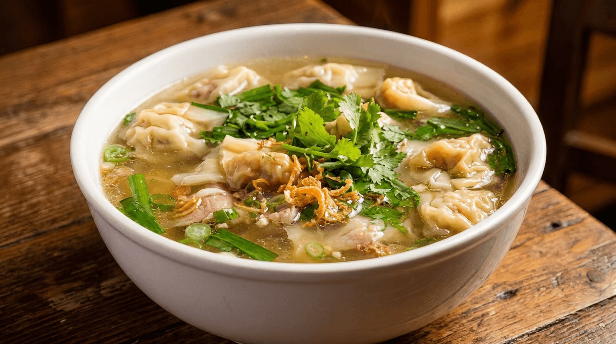 Wonton Noodle Soup – Mì Hoành Thánh