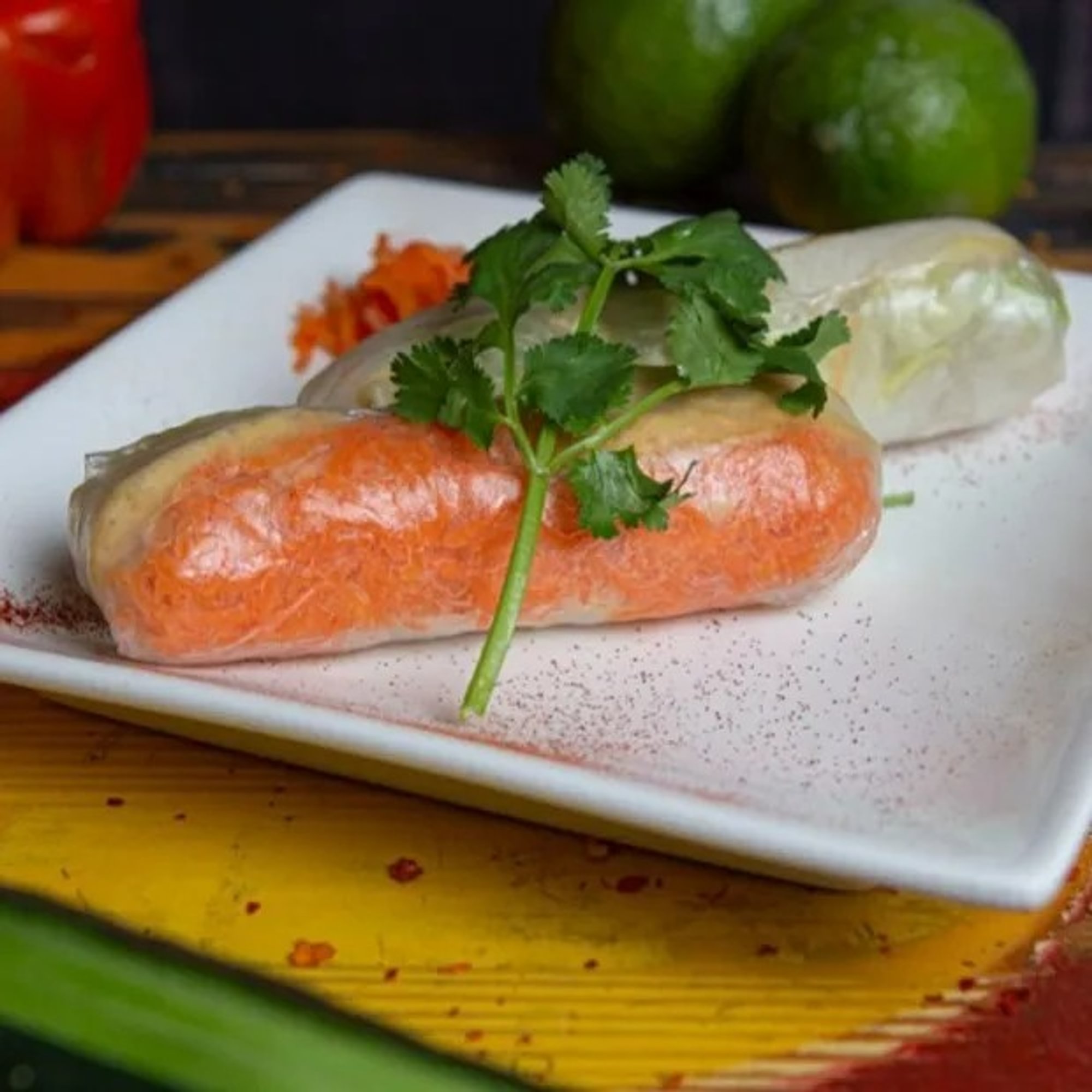 Vegetable & Tofu Spring Rolls (Goi Cuon Chay)