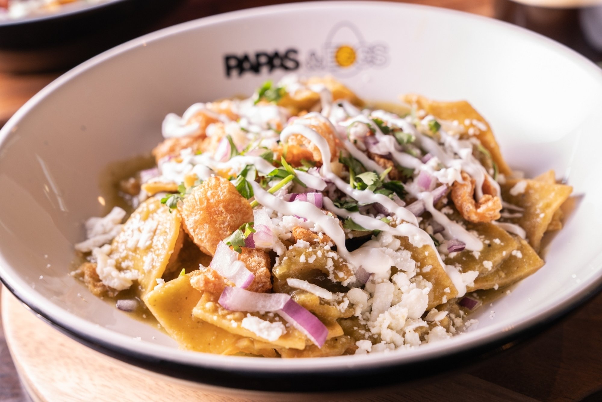 Green Salsa Chilaquiles
