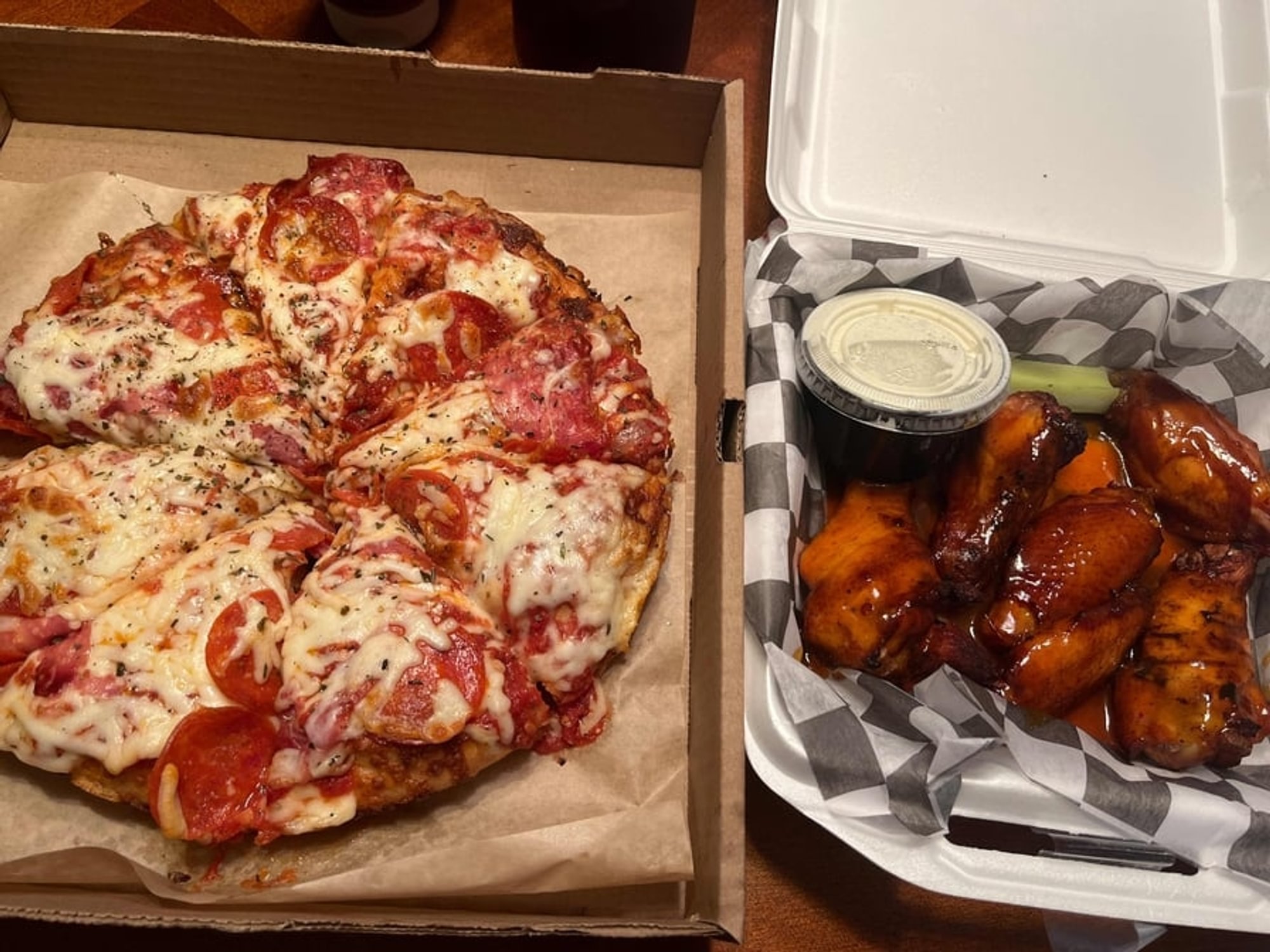 Spicy Peach Wings