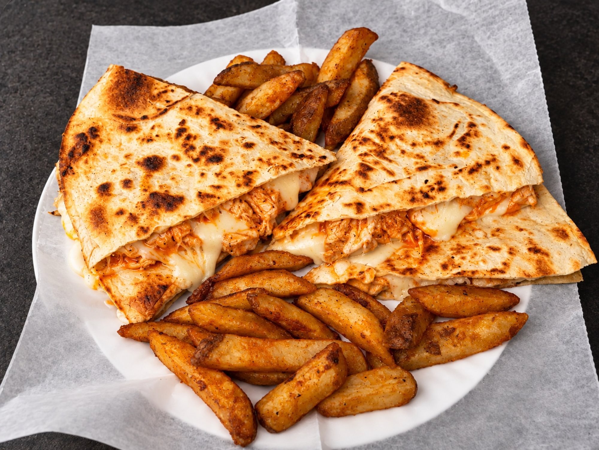 Buffalo Chicken Quesadilla