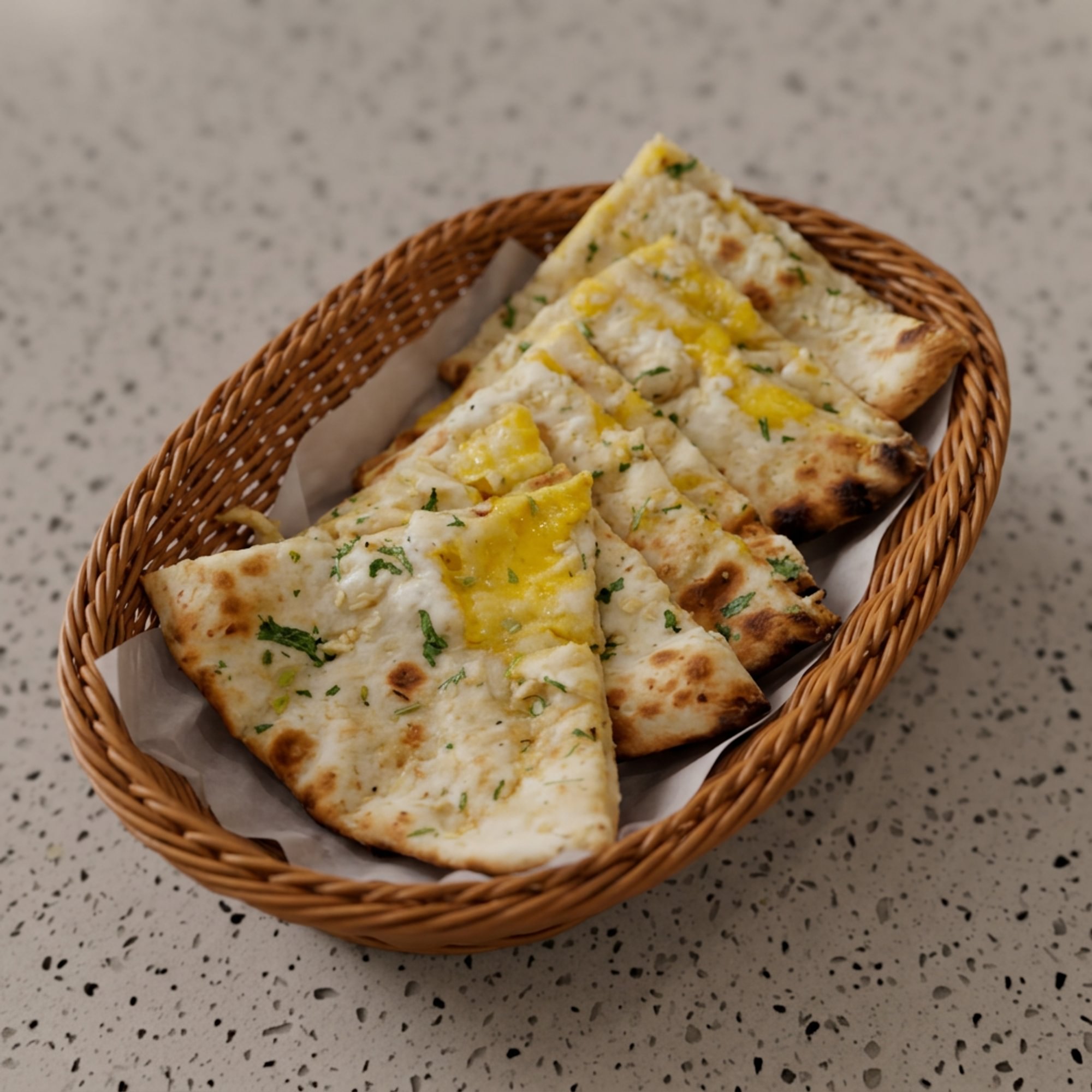 Cheese Garlic Naan
