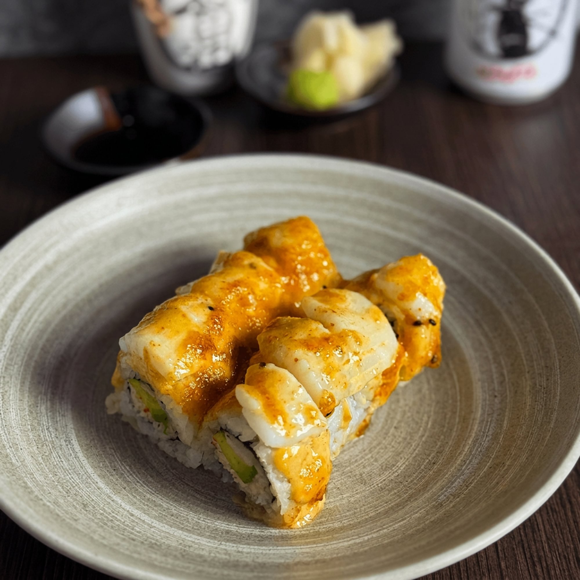 Stuffed Calamari Roll