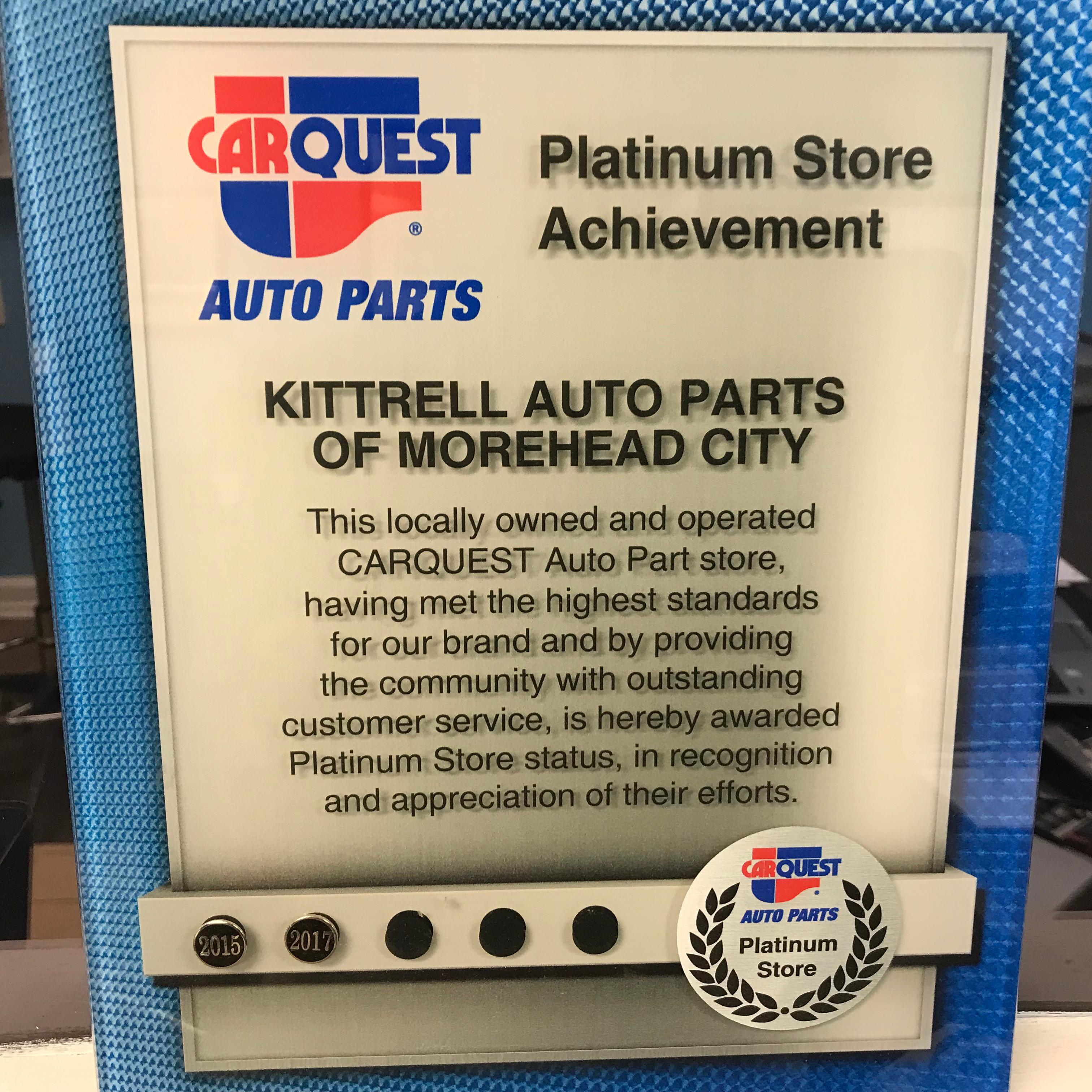 Carquest Auto Parts - Kittrell Auto Parts - Morehead City Photo