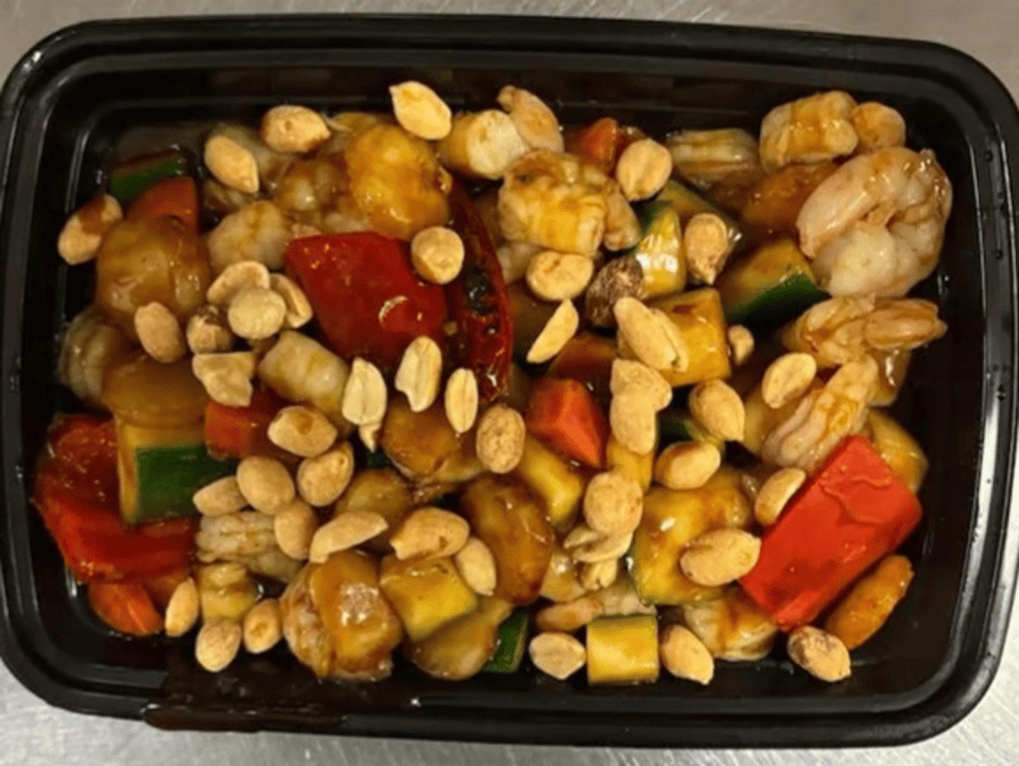 S6. Kung Po Shrimp with Peanuts