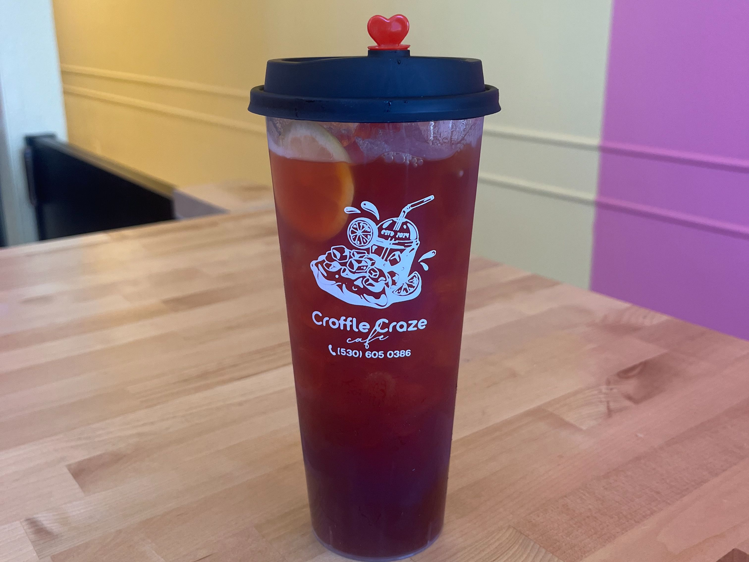 Lemon Honey Thai Tea
