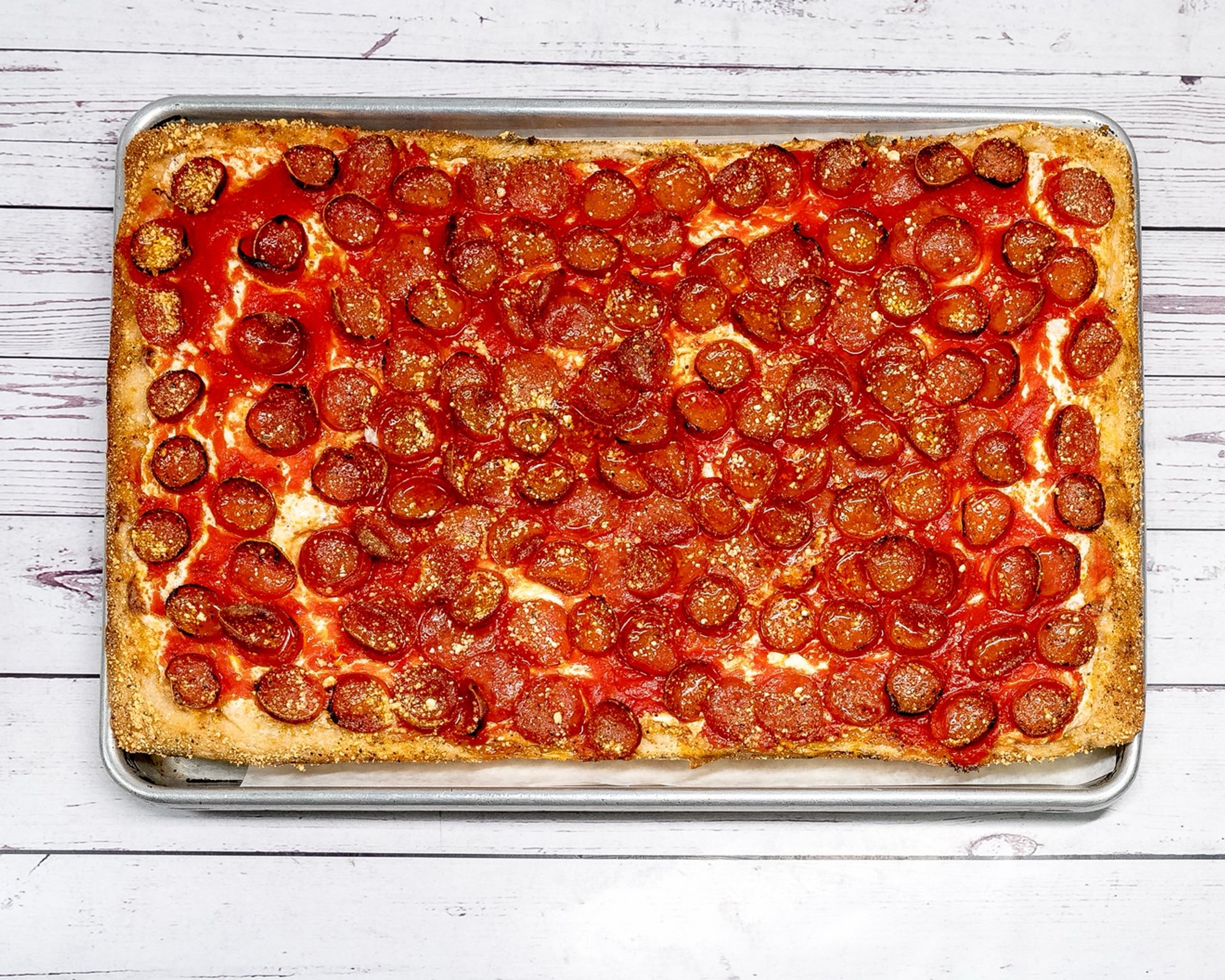 The Jersey Devil Pizza (Hot Honey Roni)