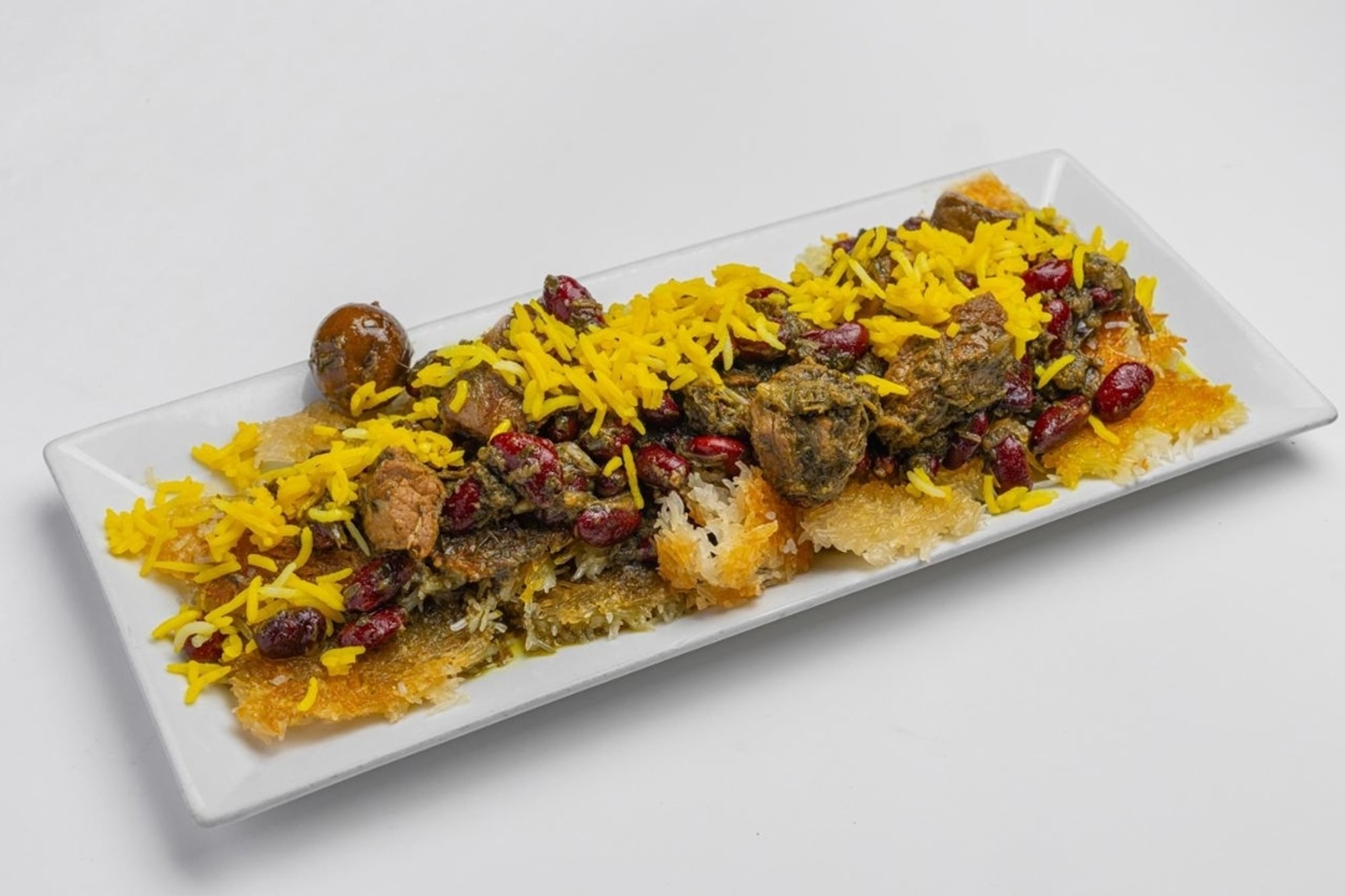 Ghorme Sabzi Tahdig