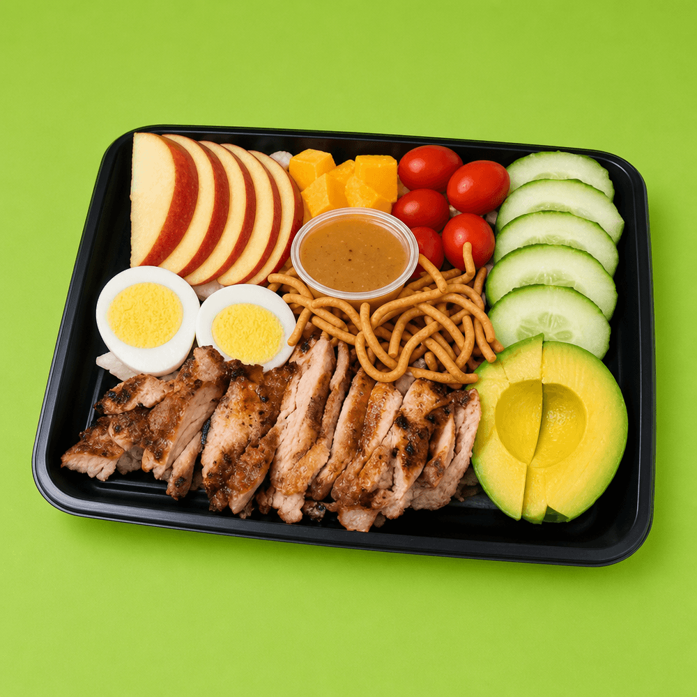 11.Chicken Dark Meat Salad Plate