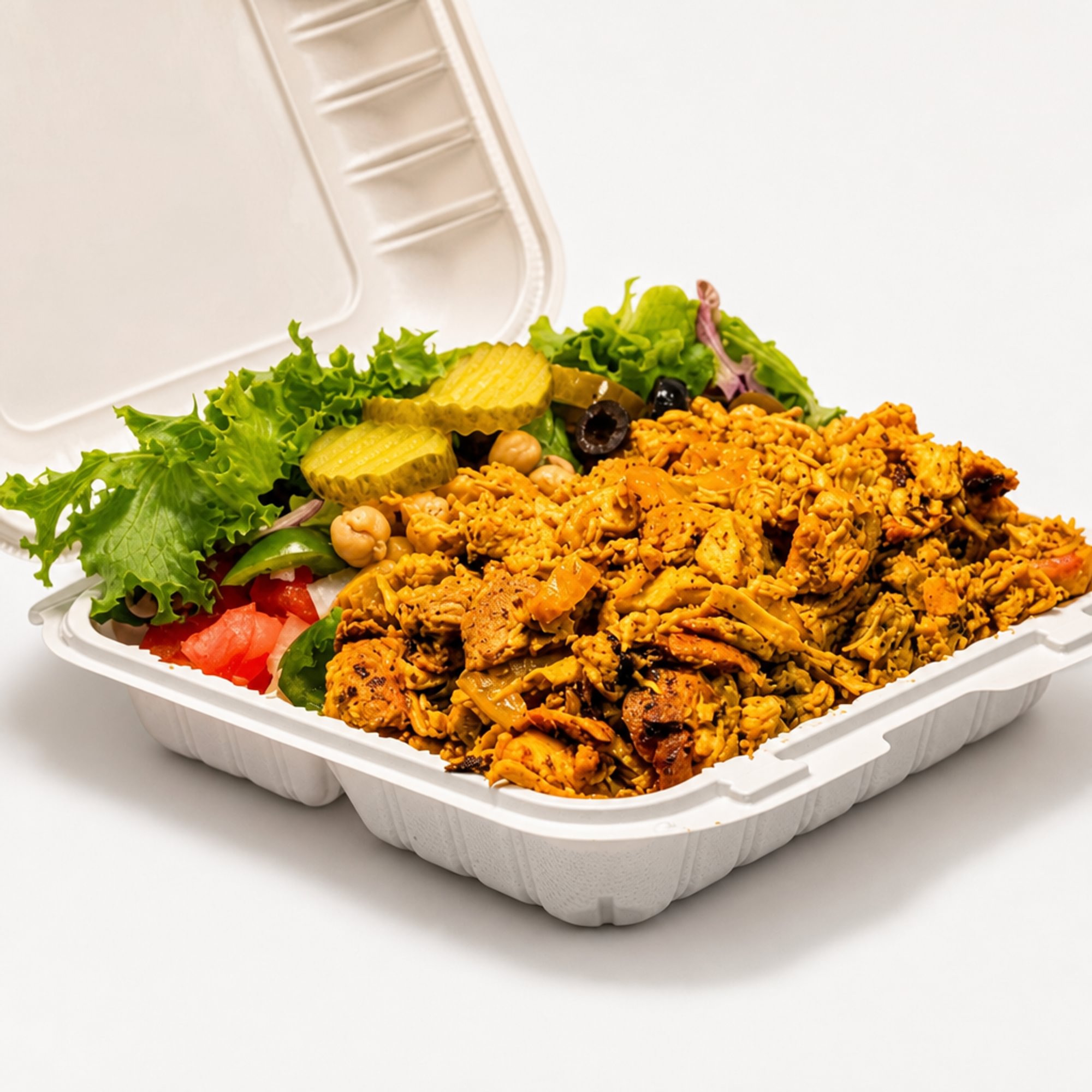 Chicken Gyro over Rice
