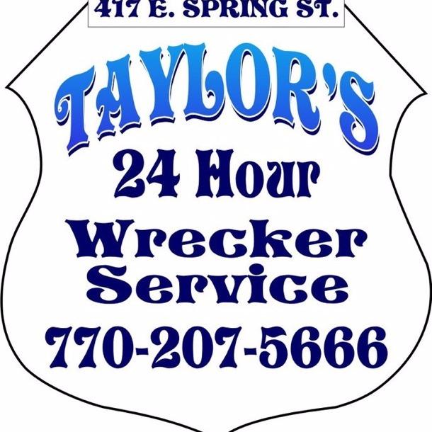 Taylor's 24 Hour Wrecker Servi Logo