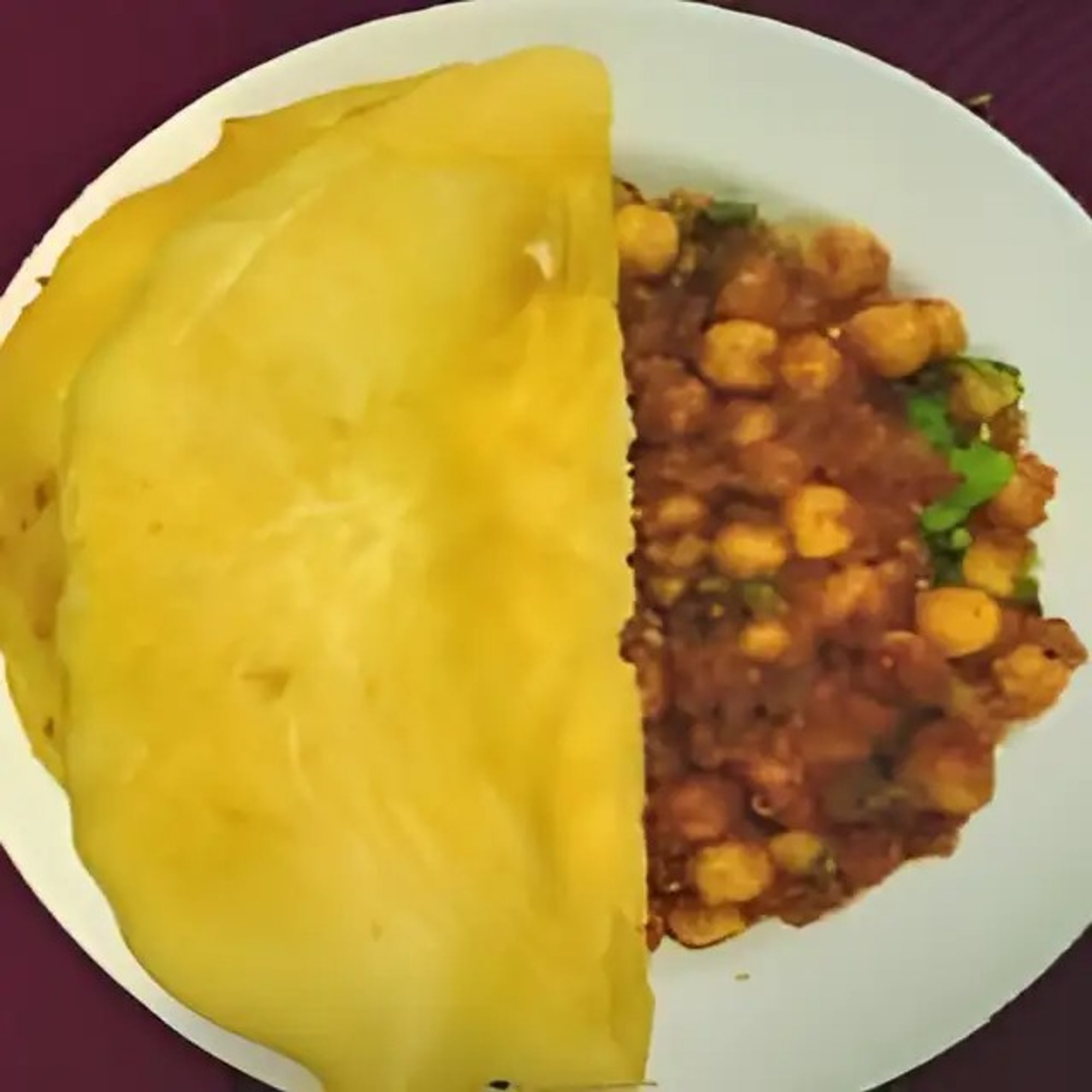 7. Chole Bhatura