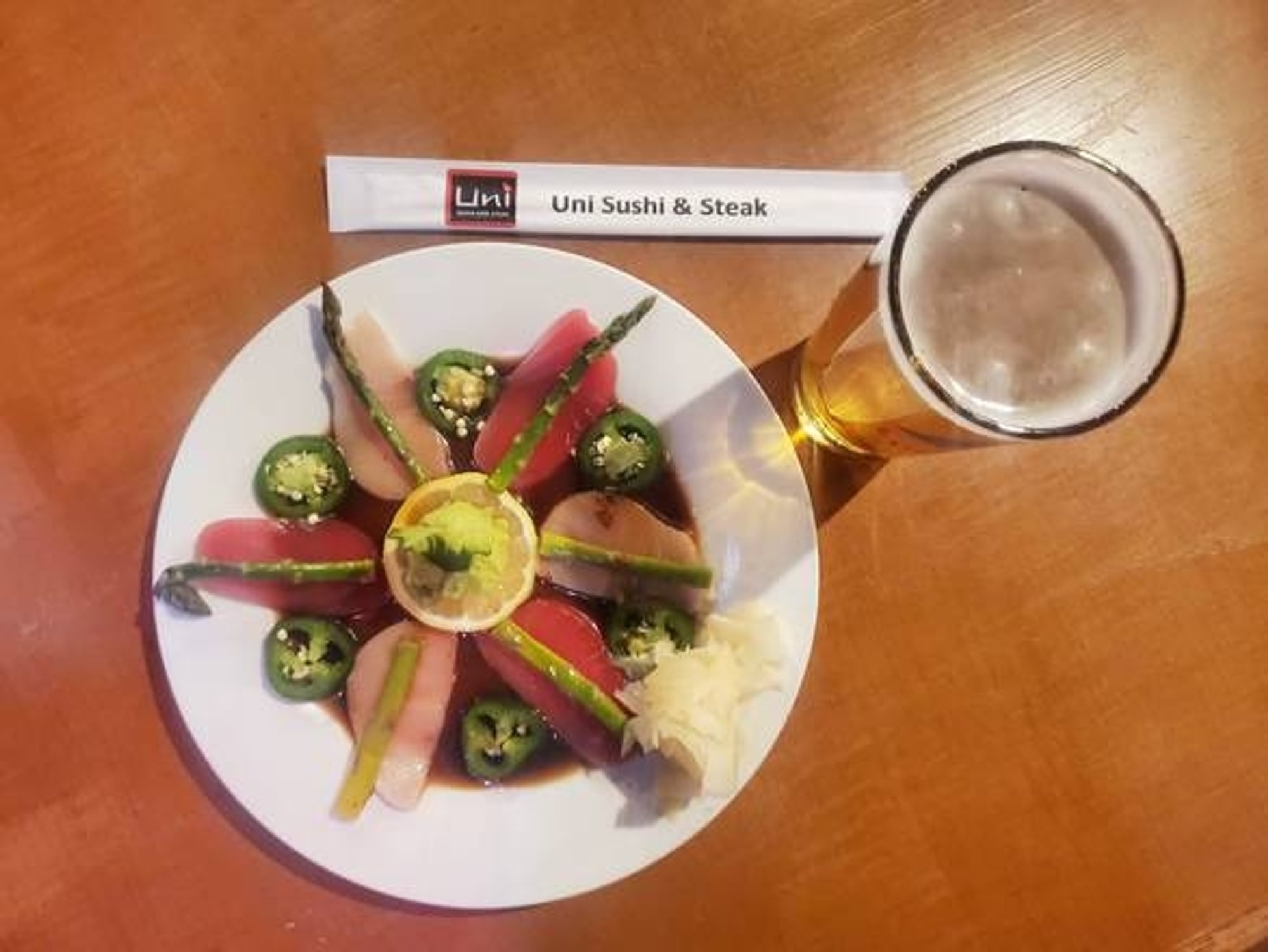 Yellowtail Carpaccio