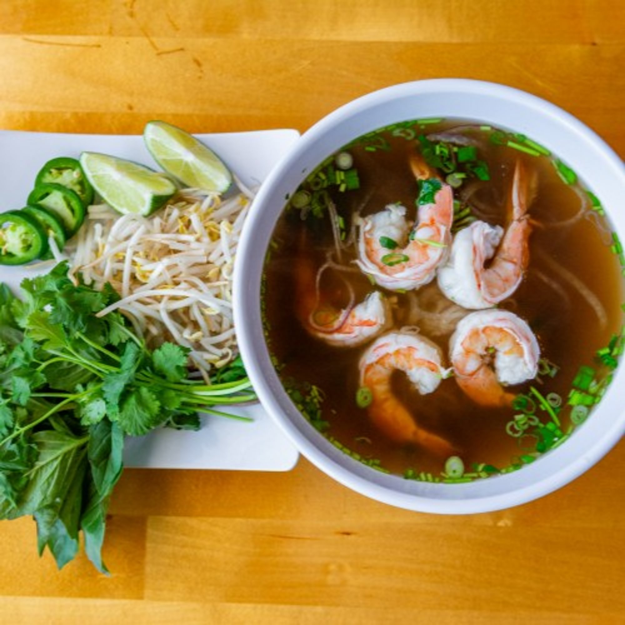 Shrimp Noodle Soup | Phở Tom