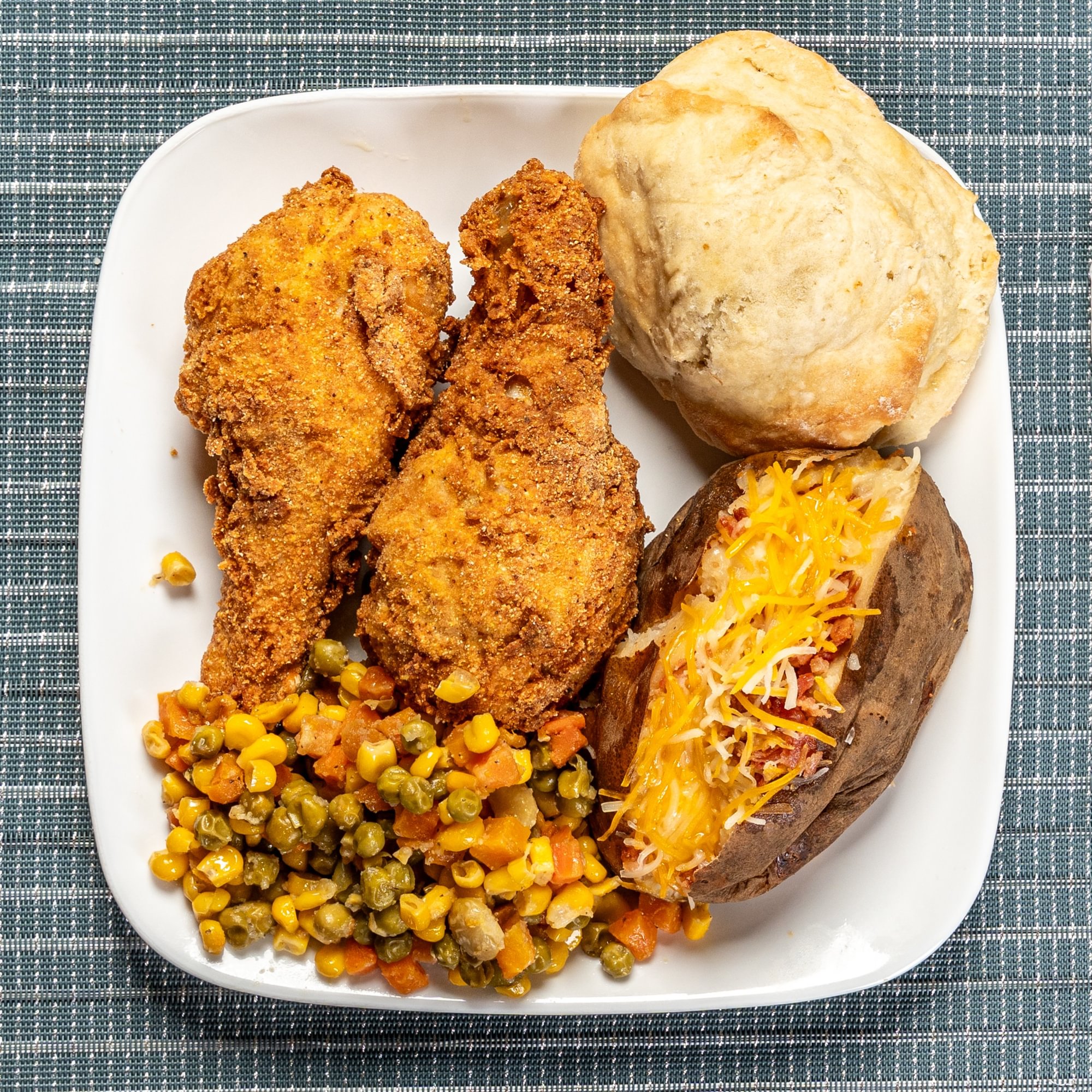 Fried Chicken 1 Leg & 1 Thigh