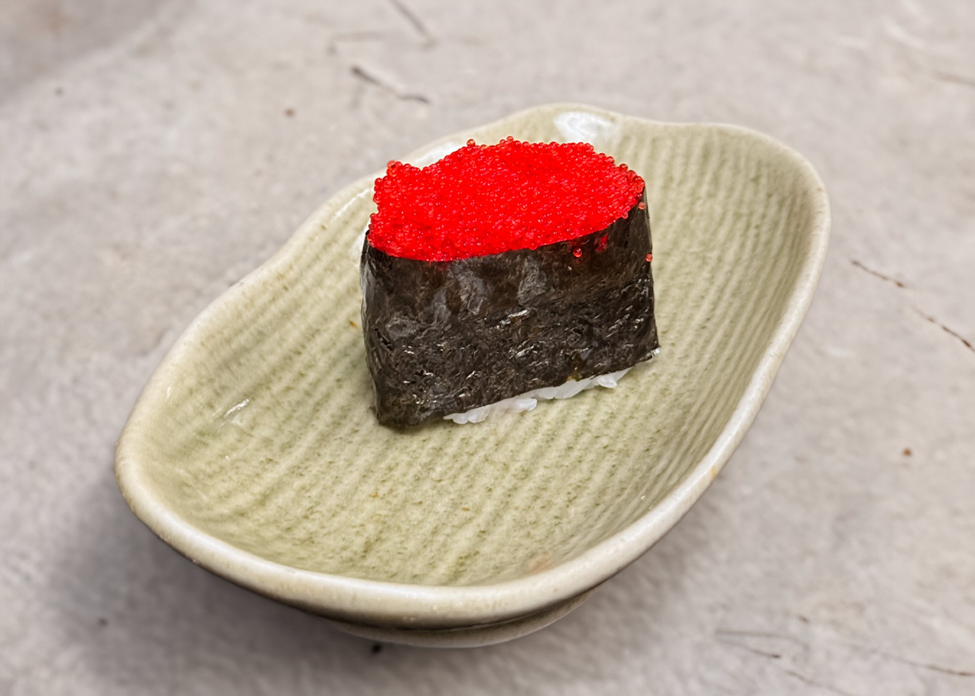 Flying Fish Roe (Tobiko) Nigiri