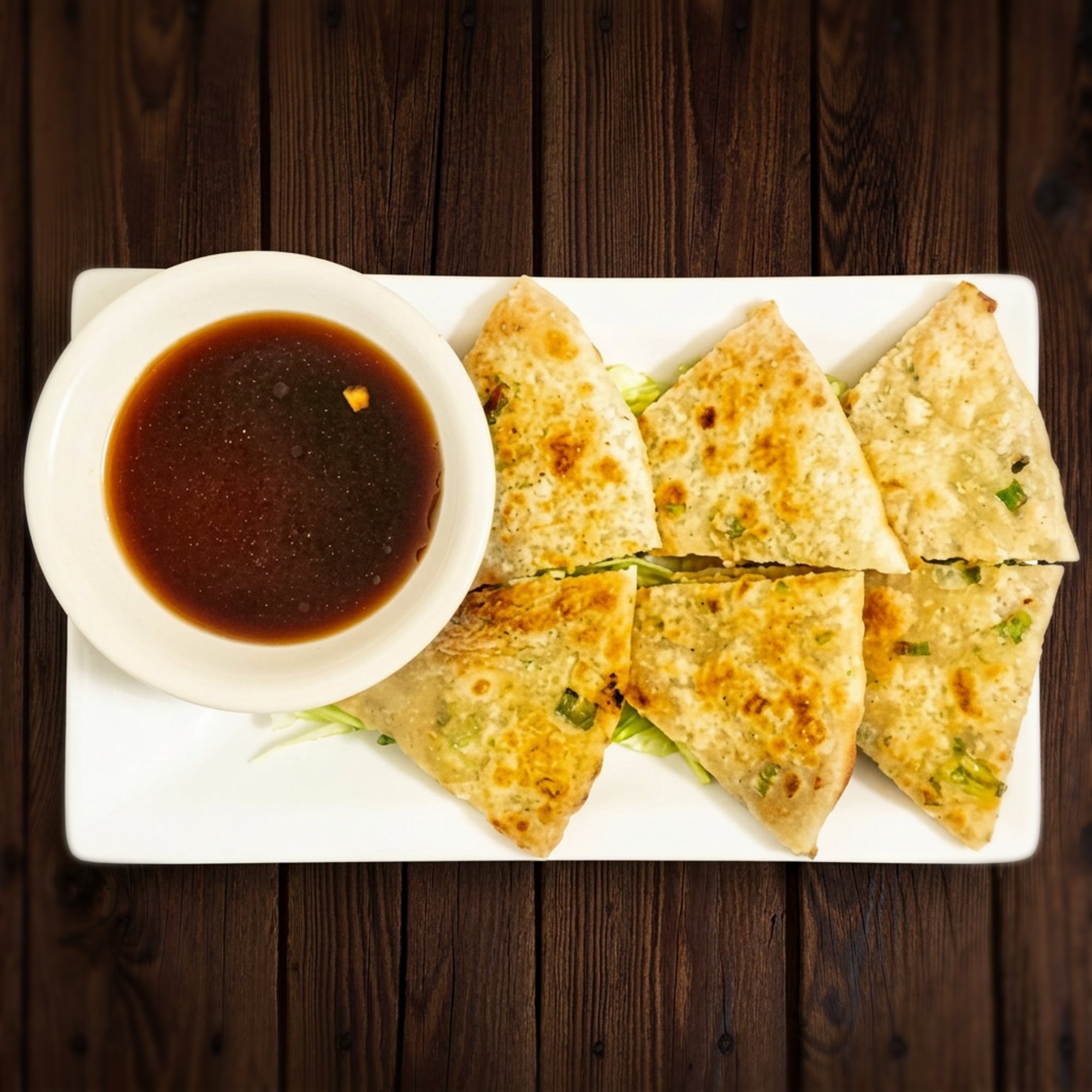 Pan-Fried Scallion Pancake