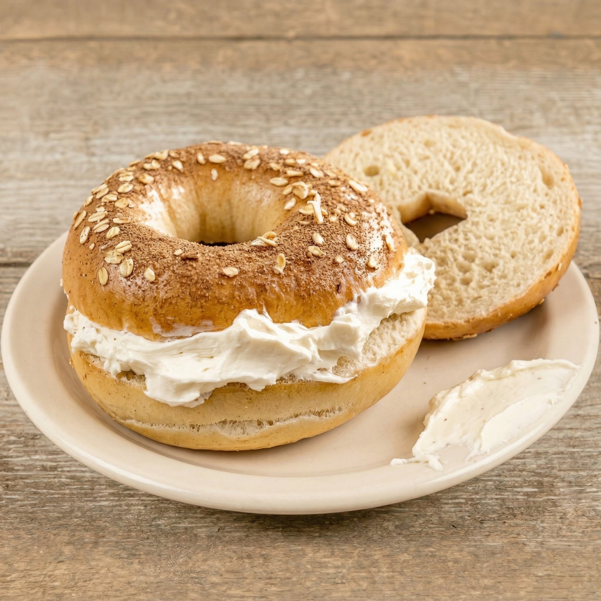 Classic Cream Cheese Bagel