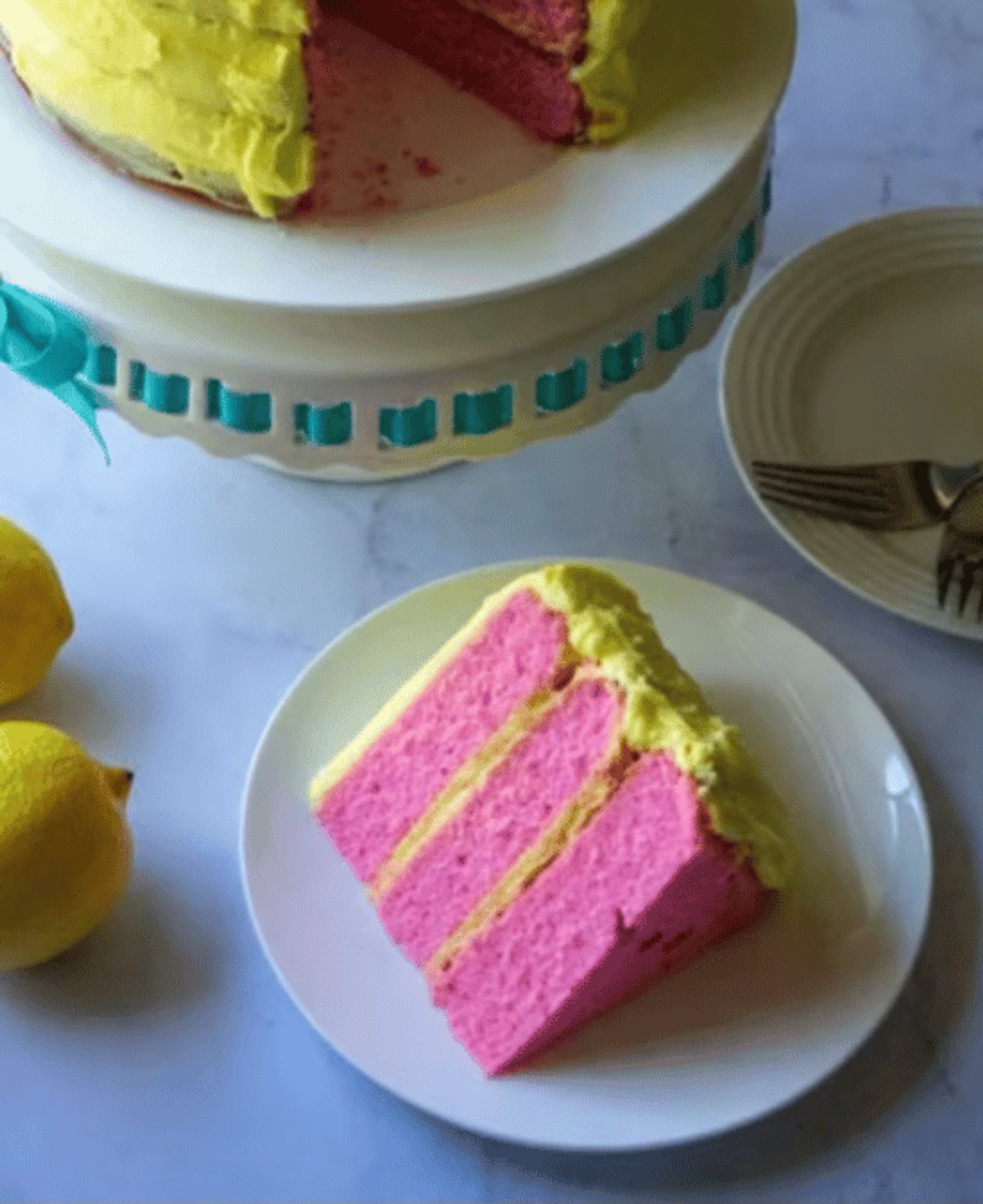 Strawberry Lemon Cake