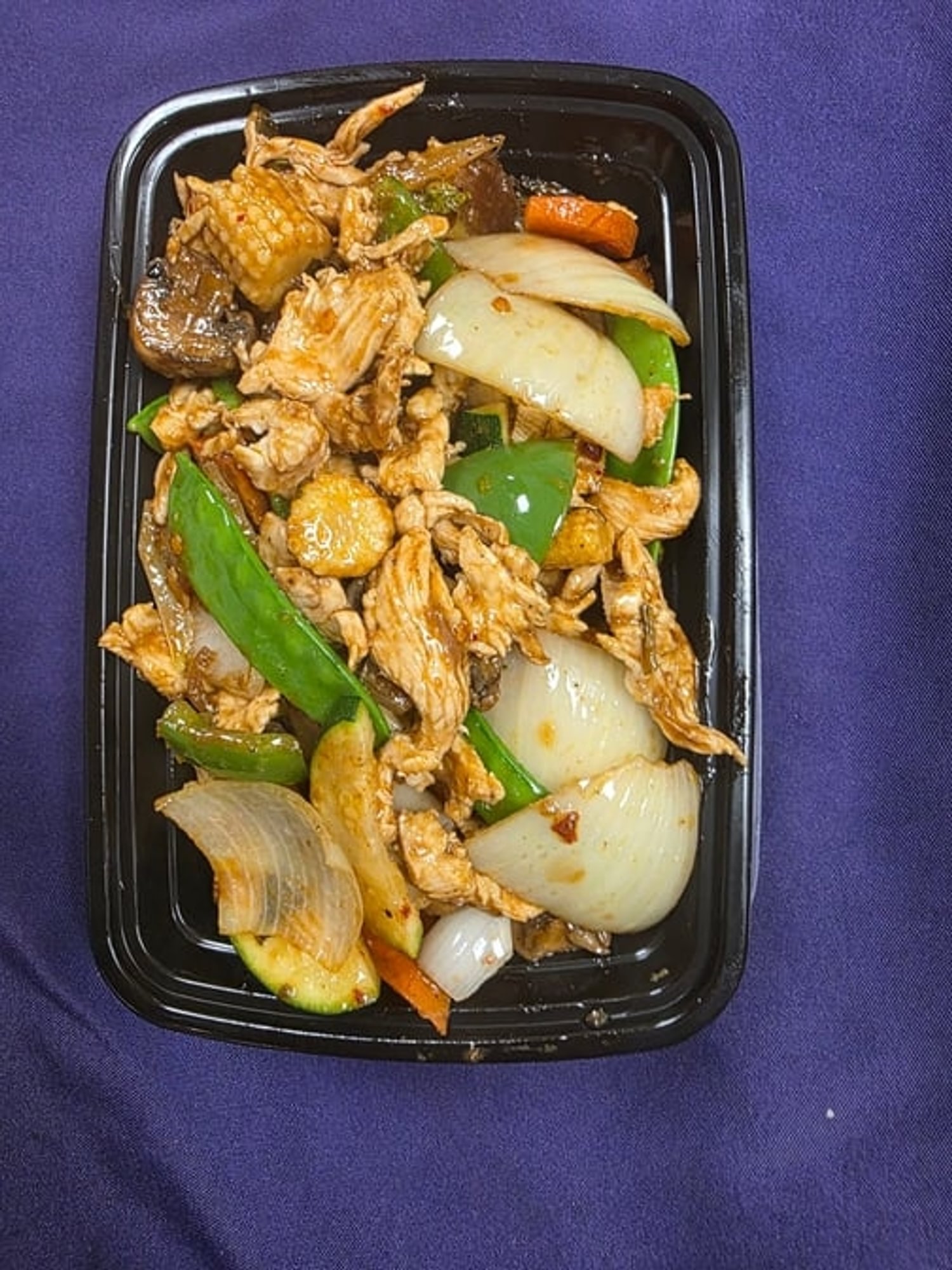 Garlic Basil Stir-Fry with Chicken