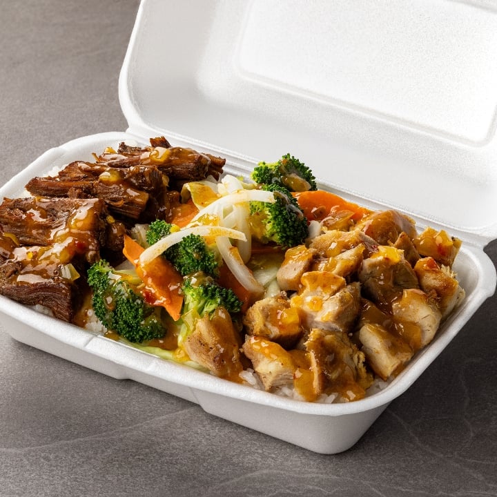 #6 Combo Beef & Chicken Curry