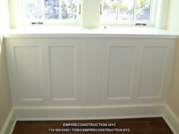 Custom casework, profiles and panel systems, exotic wood utilization, complex and sophisticated veneer matching methods, blocking and substrate installations, scribing, fitting, turnkey millwork management and execution for interior and exterior applications, encompassing every decorative wood product used in the interior and exterior finish of all types of structures, engineering, fabrication, finishing and installation from start to finish, premium grade factory finishing of all products.