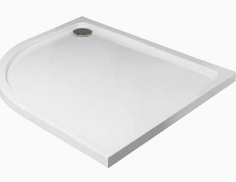 SONAS Kristal Low Profile Offset Quadrant Shower Tray