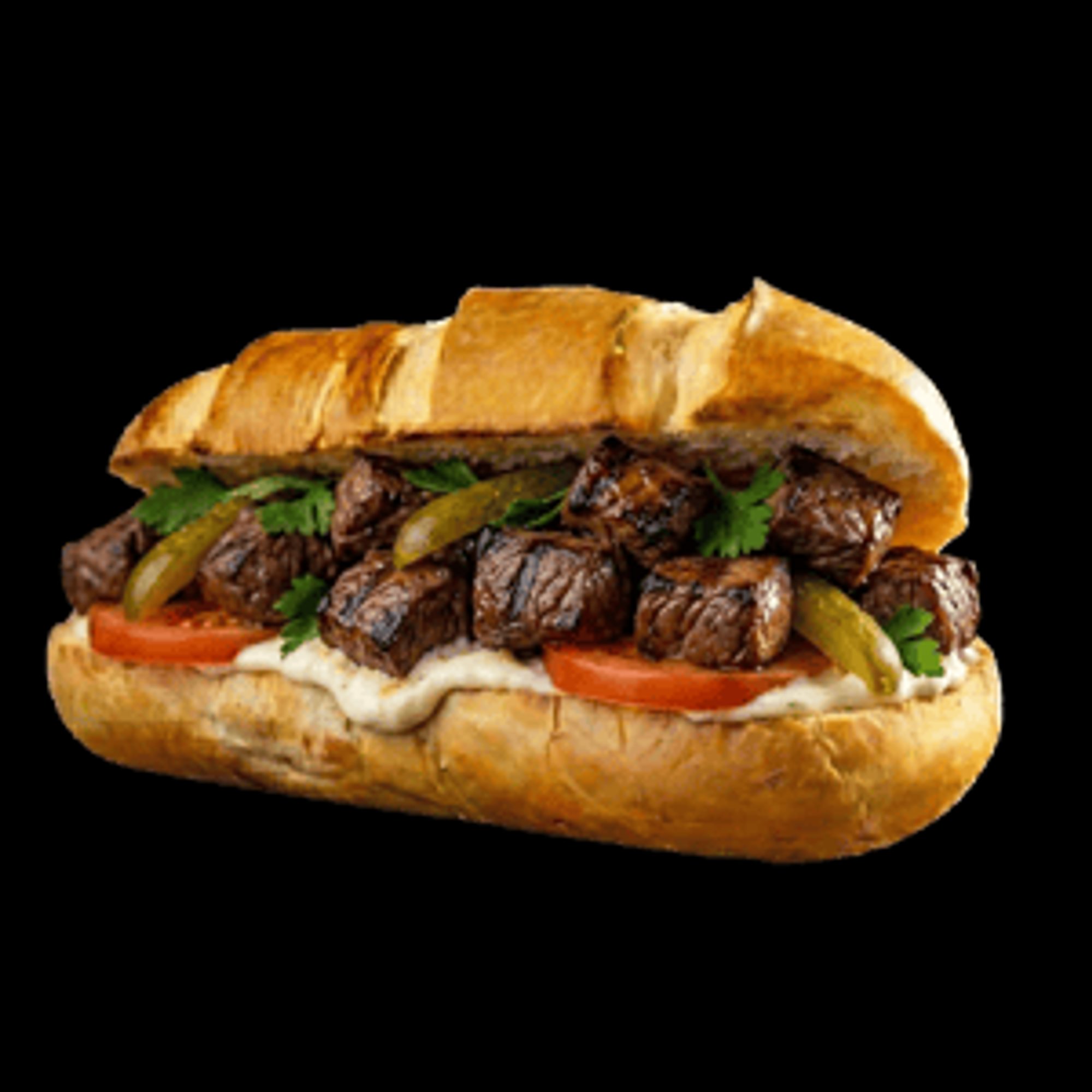 Beef Shish Tawook Sandwich