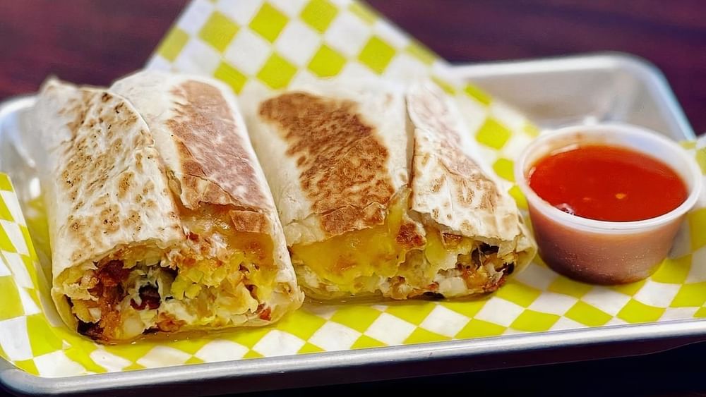 Bacon Egg & Cheese Breakfast Burrito