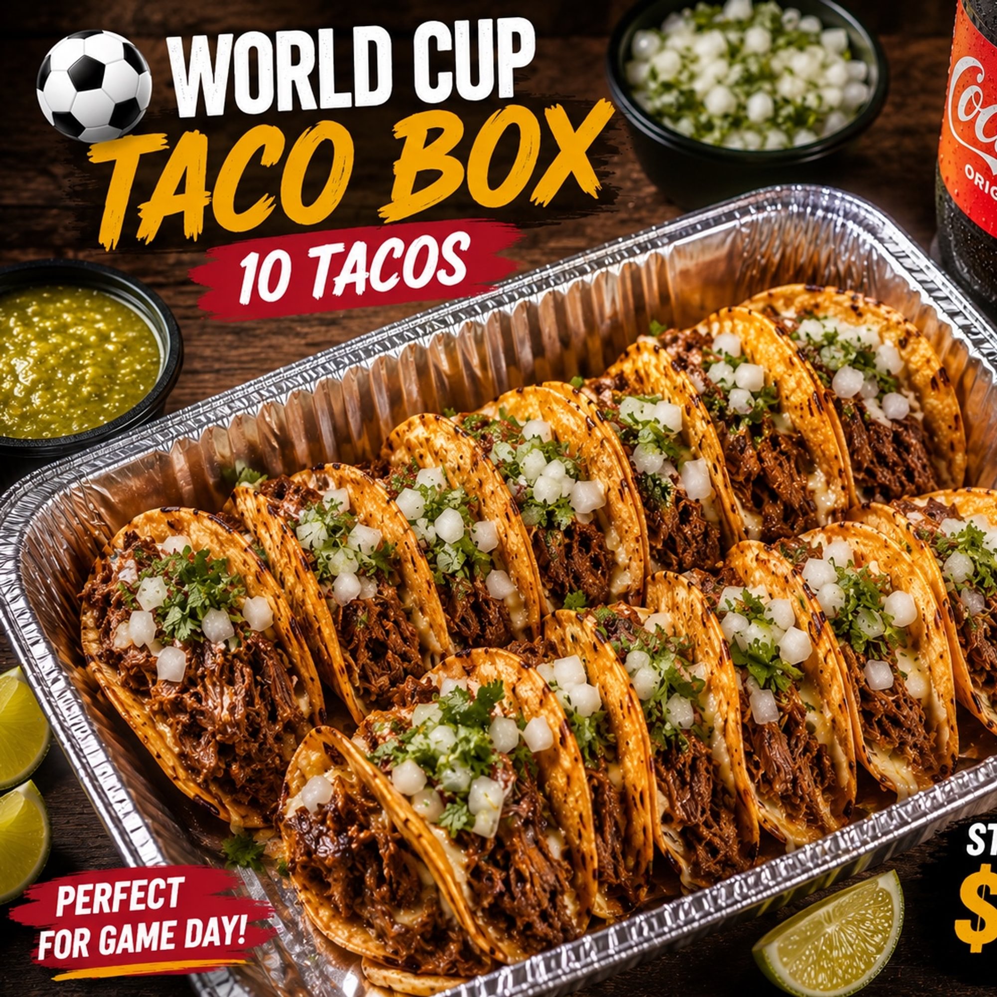 Taco Box - 10 Tacos