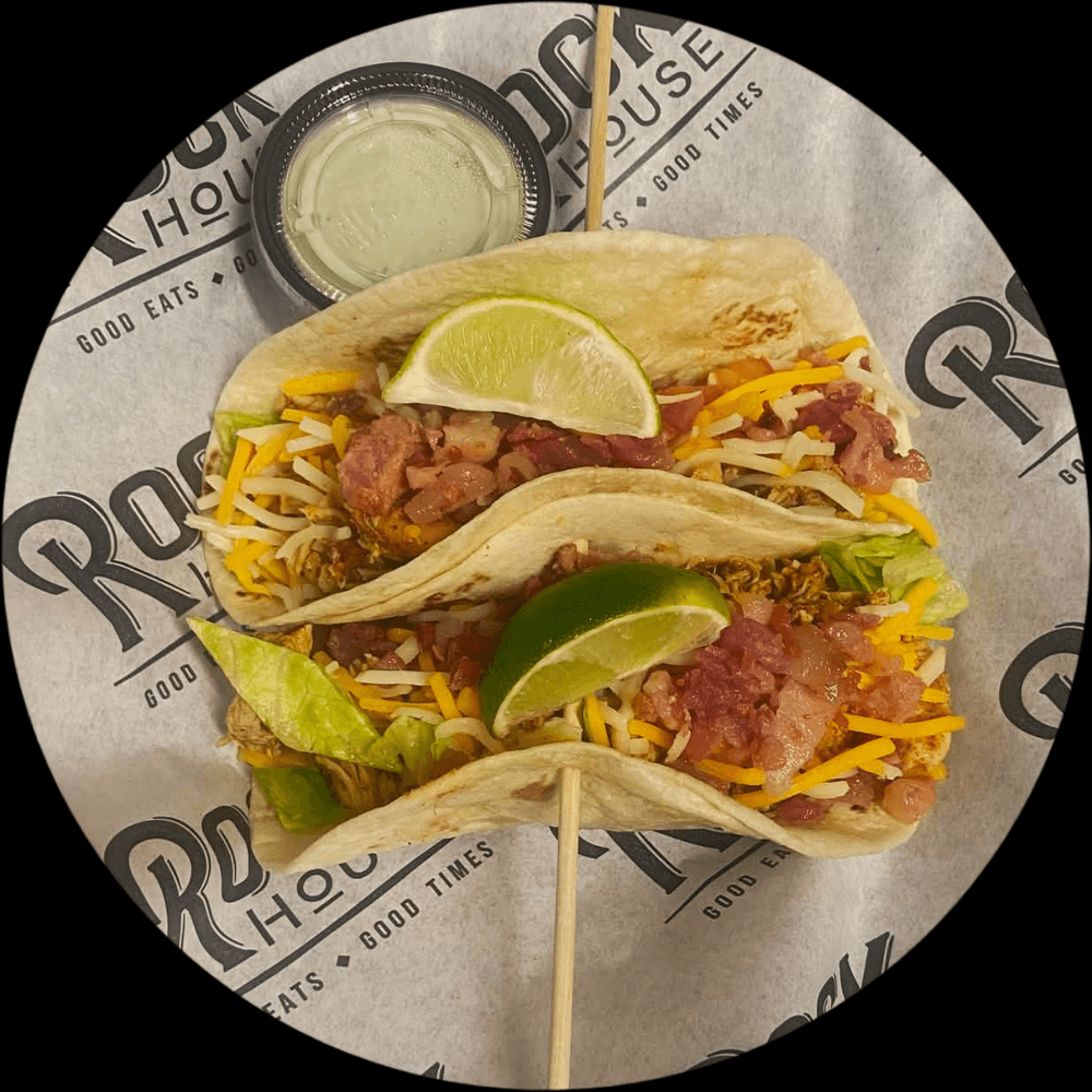 Chicken Club Tacos