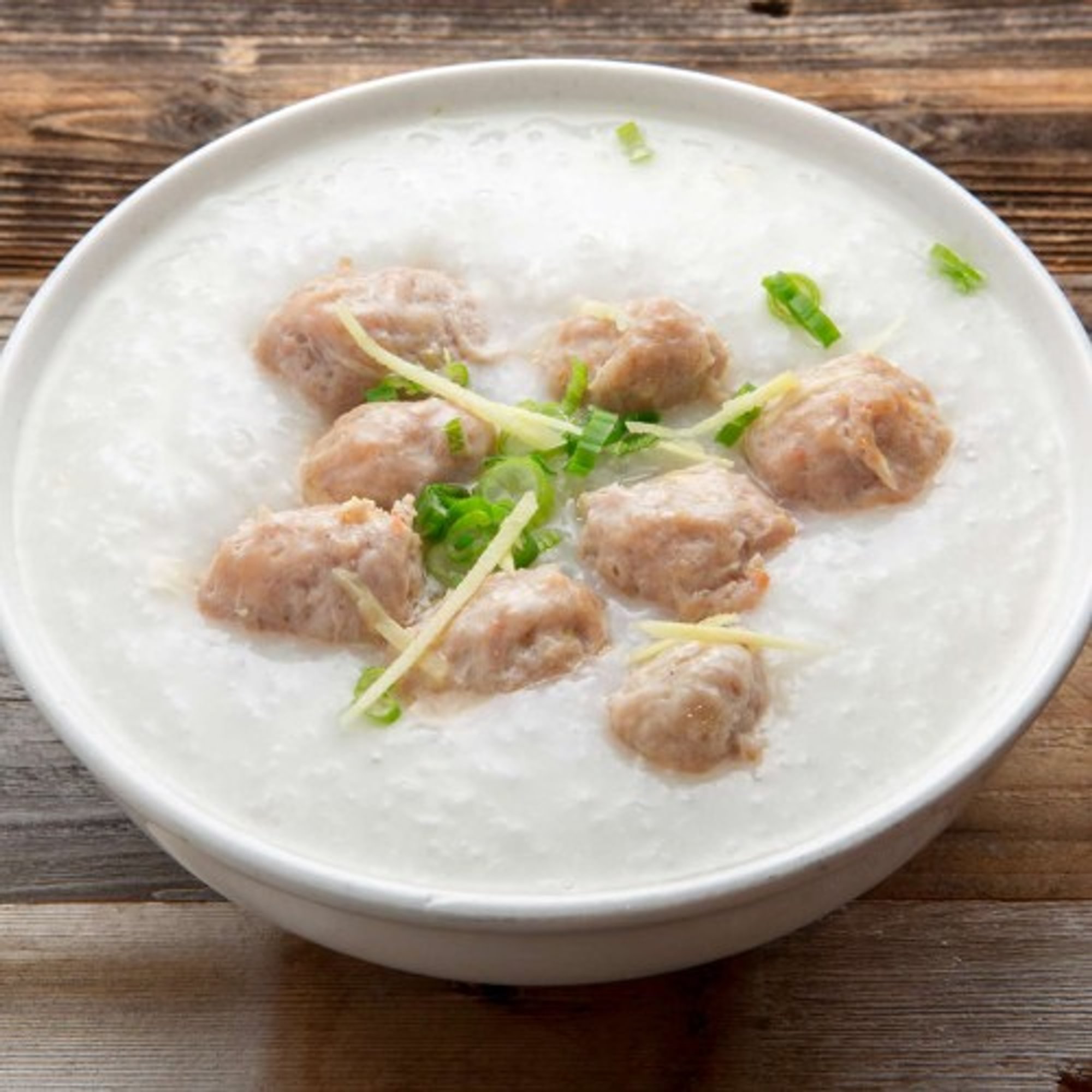 C60 Special Meatball Congee 秘製肉丸粥