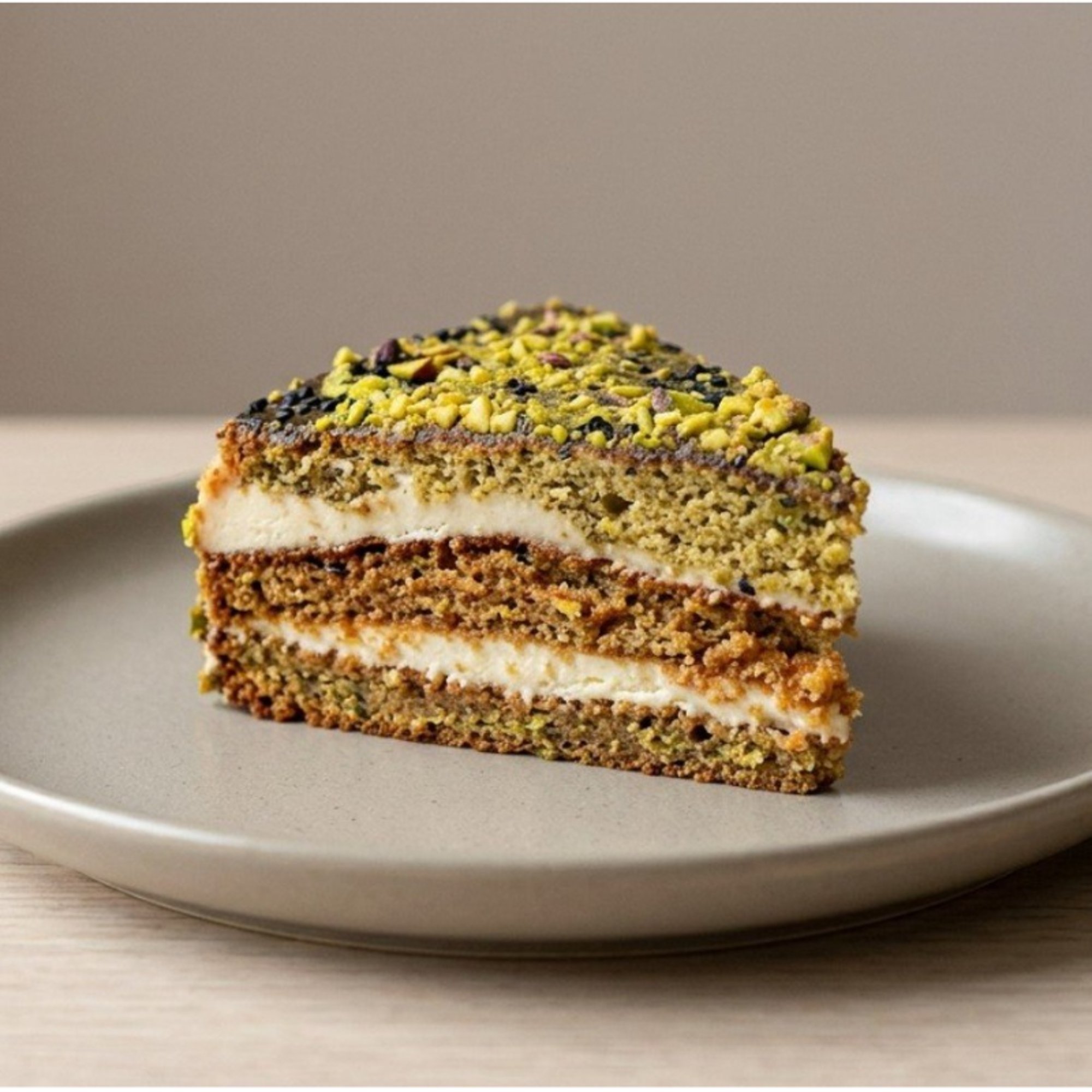 Dubai Chocolate Carrot Cake