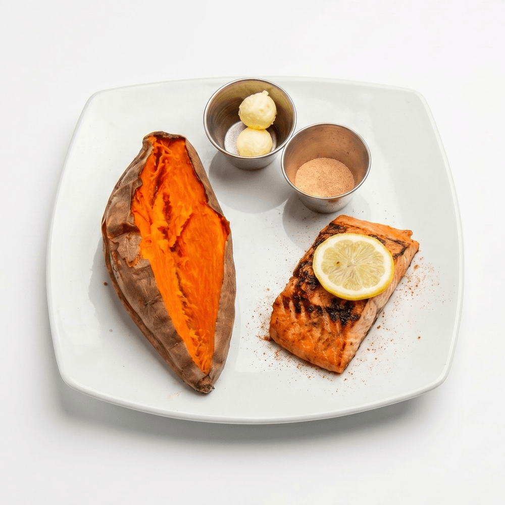Grilled Atlantic Marinated Salmon