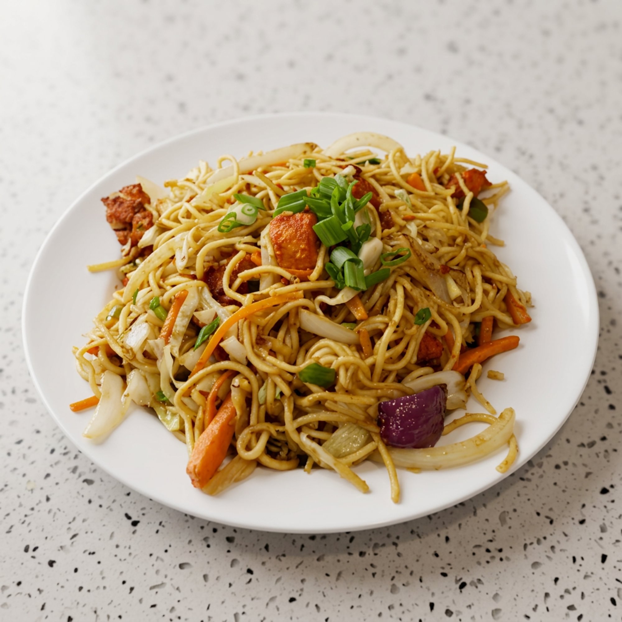 Hakka Noodles Chicken
