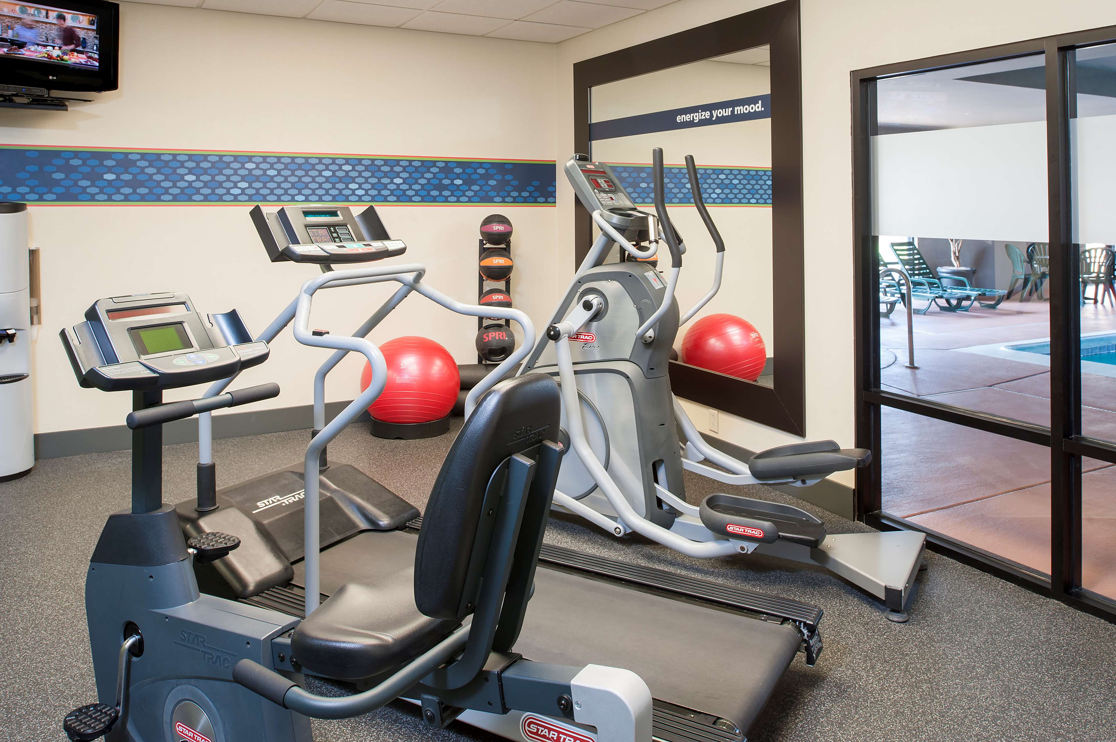 Health club  fitness center  gym