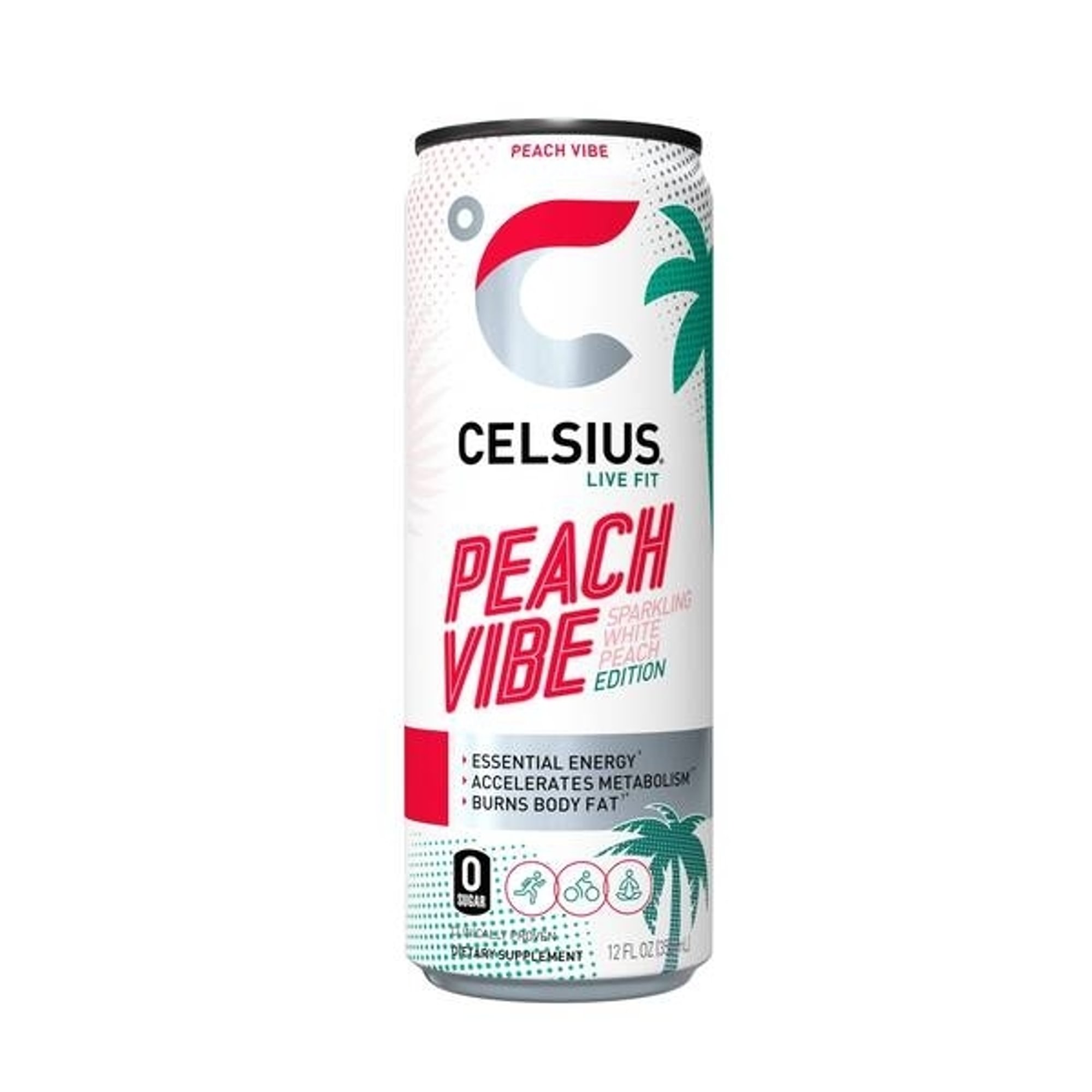 Celsius Green Tea Peach Mango