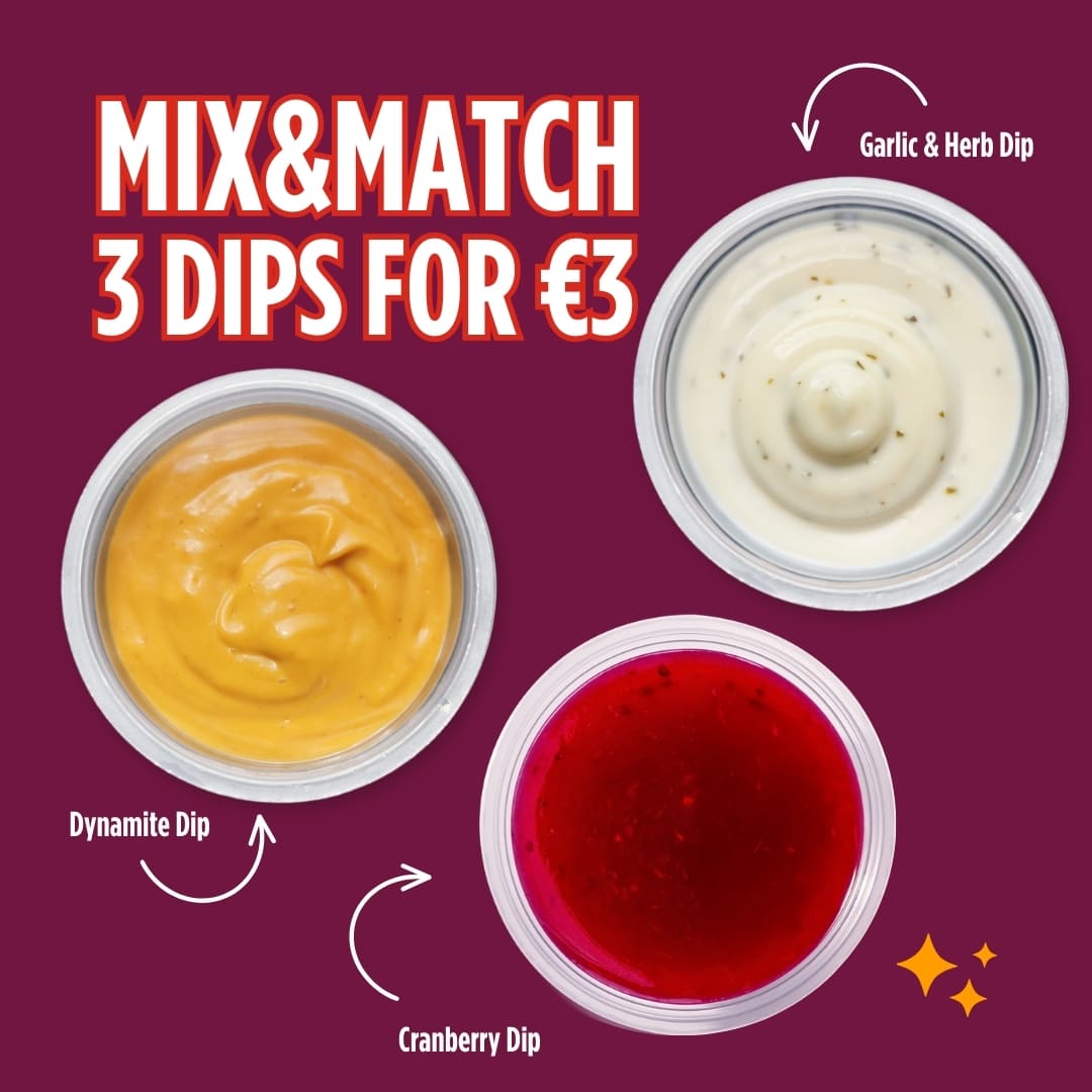 3 Dips for €3