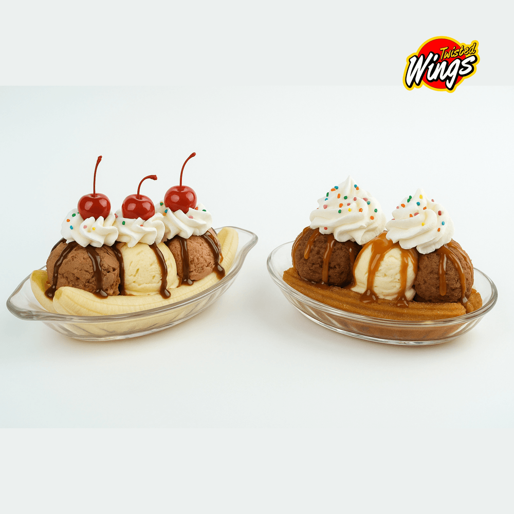 Churro Split (SUNDAES)