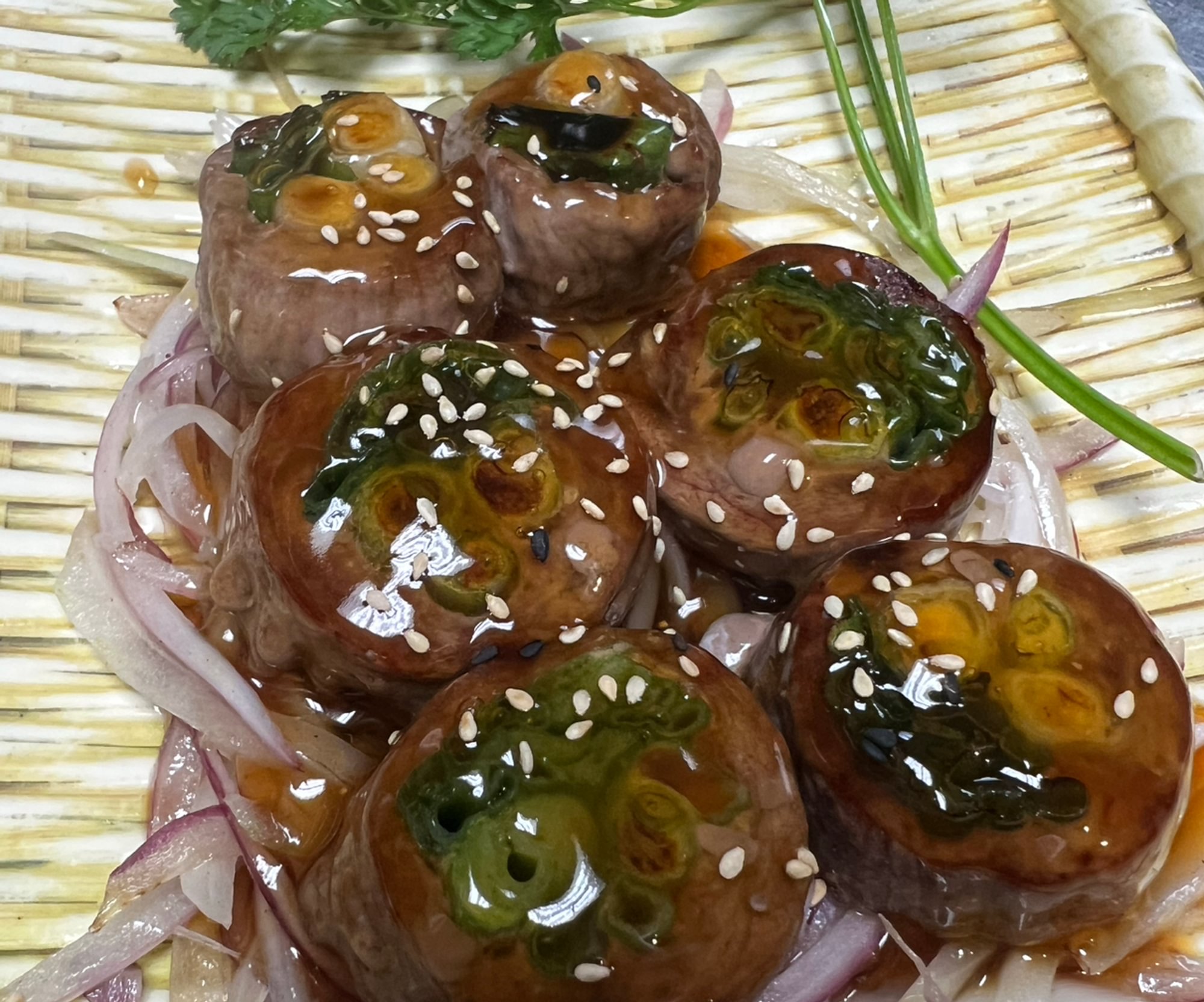 Beef Negimaki App