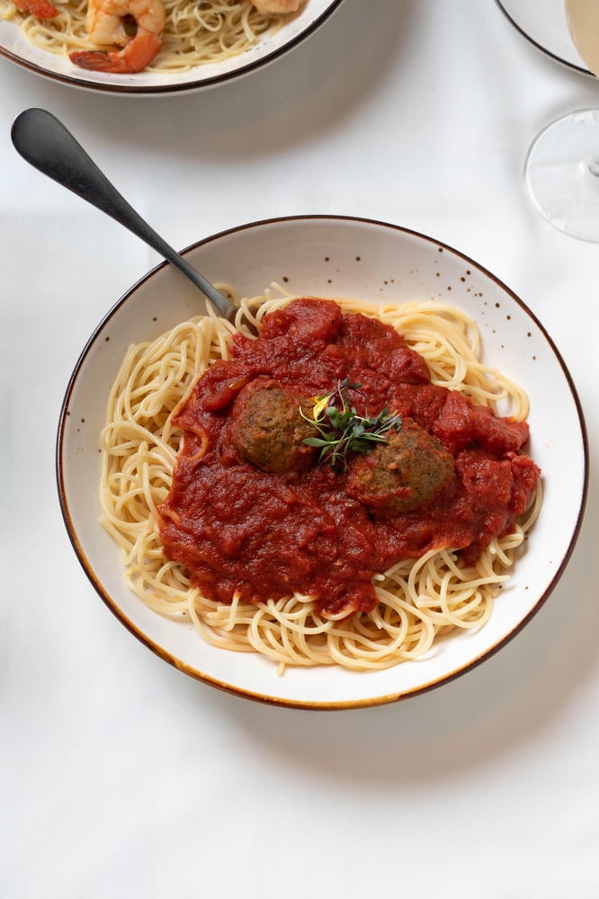 Spaghetti with Meatballs
